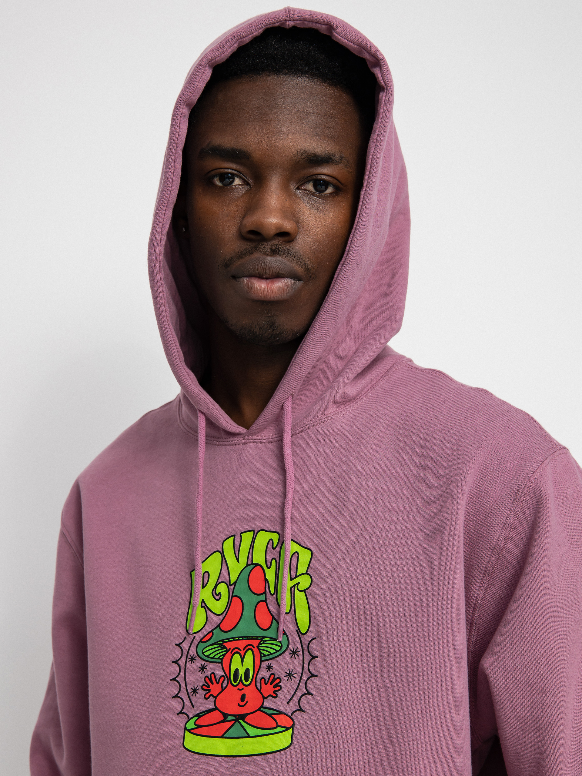 Bluza z kapturem RVCA Mushtoo HD (lavender)