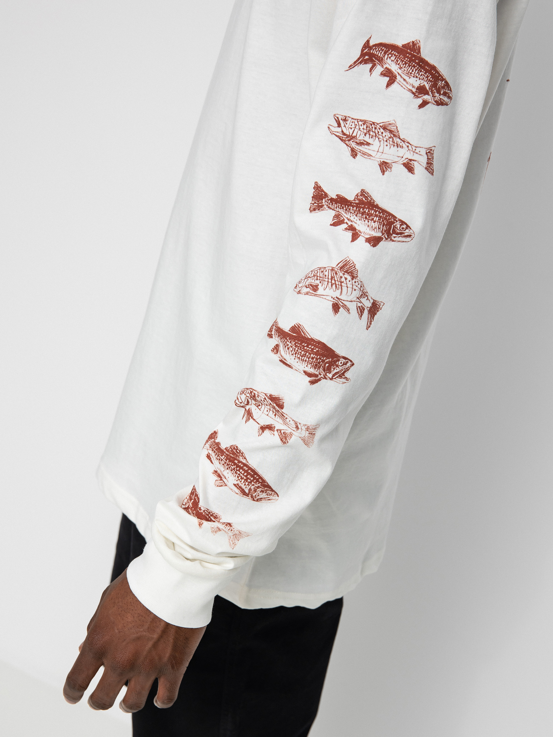 Longsleeve RVCA Downstream (antique white)
