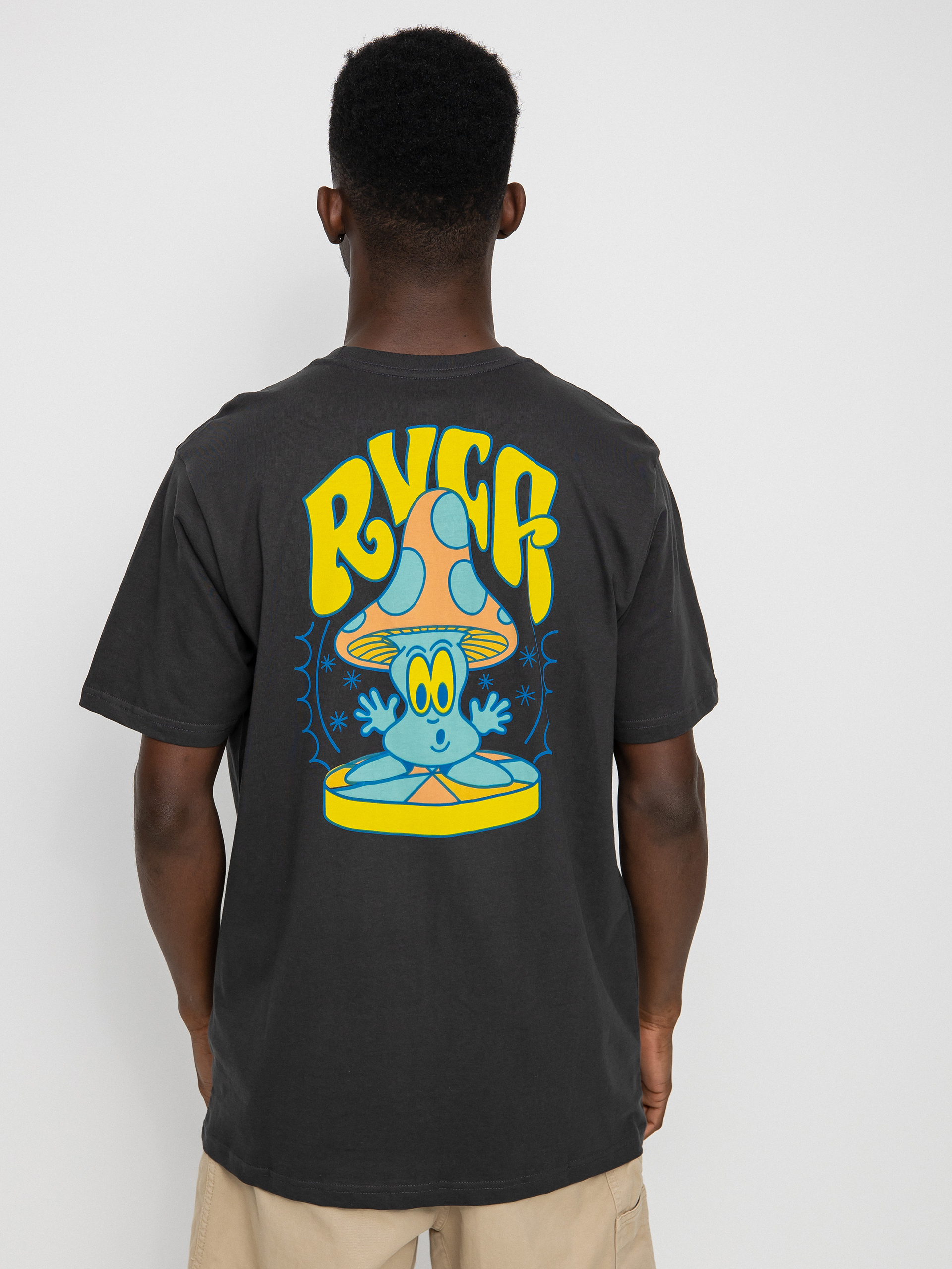 T-shirt RVCA Mushtoo (pirate black)
