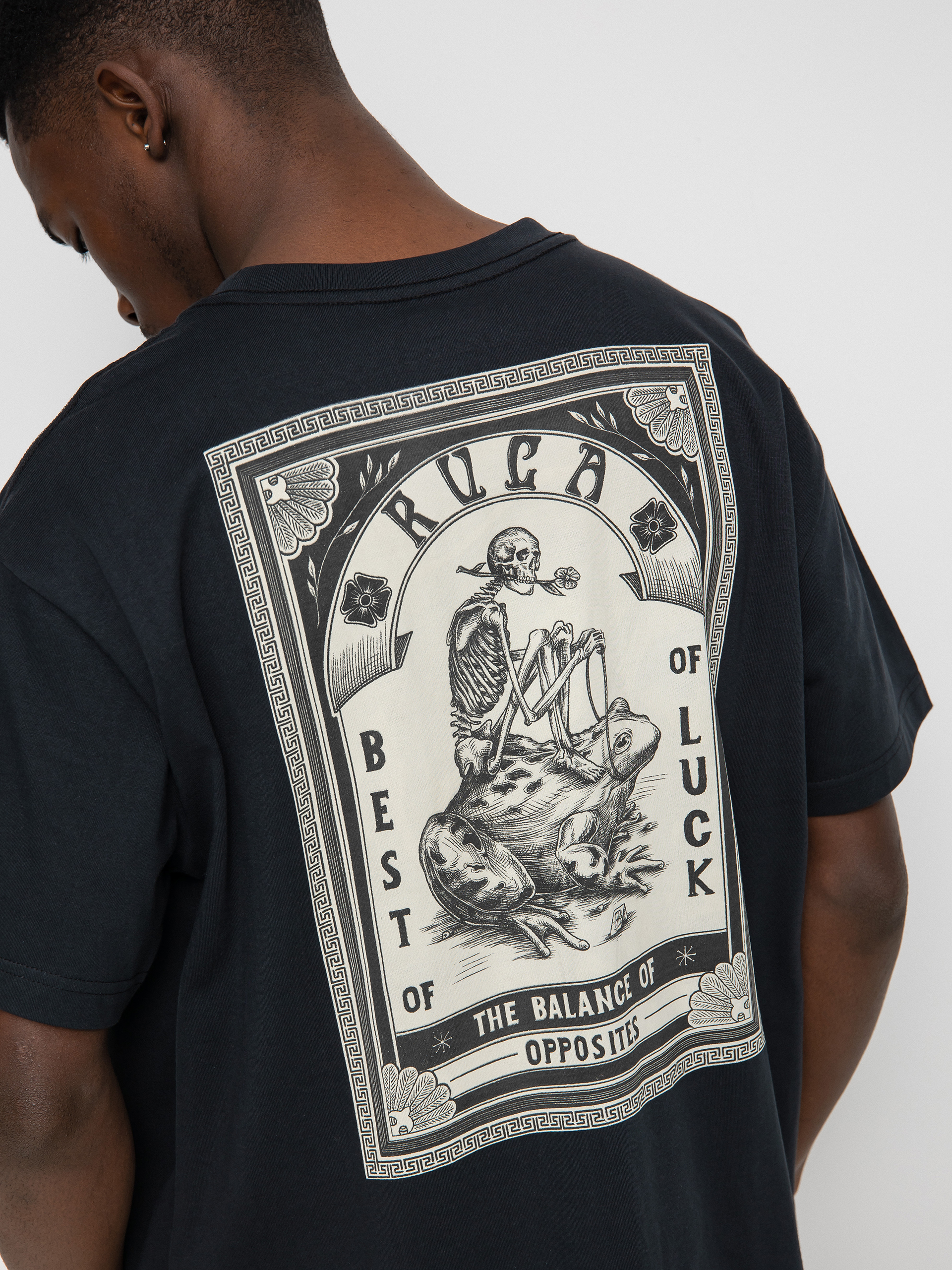 T-shirt RVCA Best Of Luck (black)
