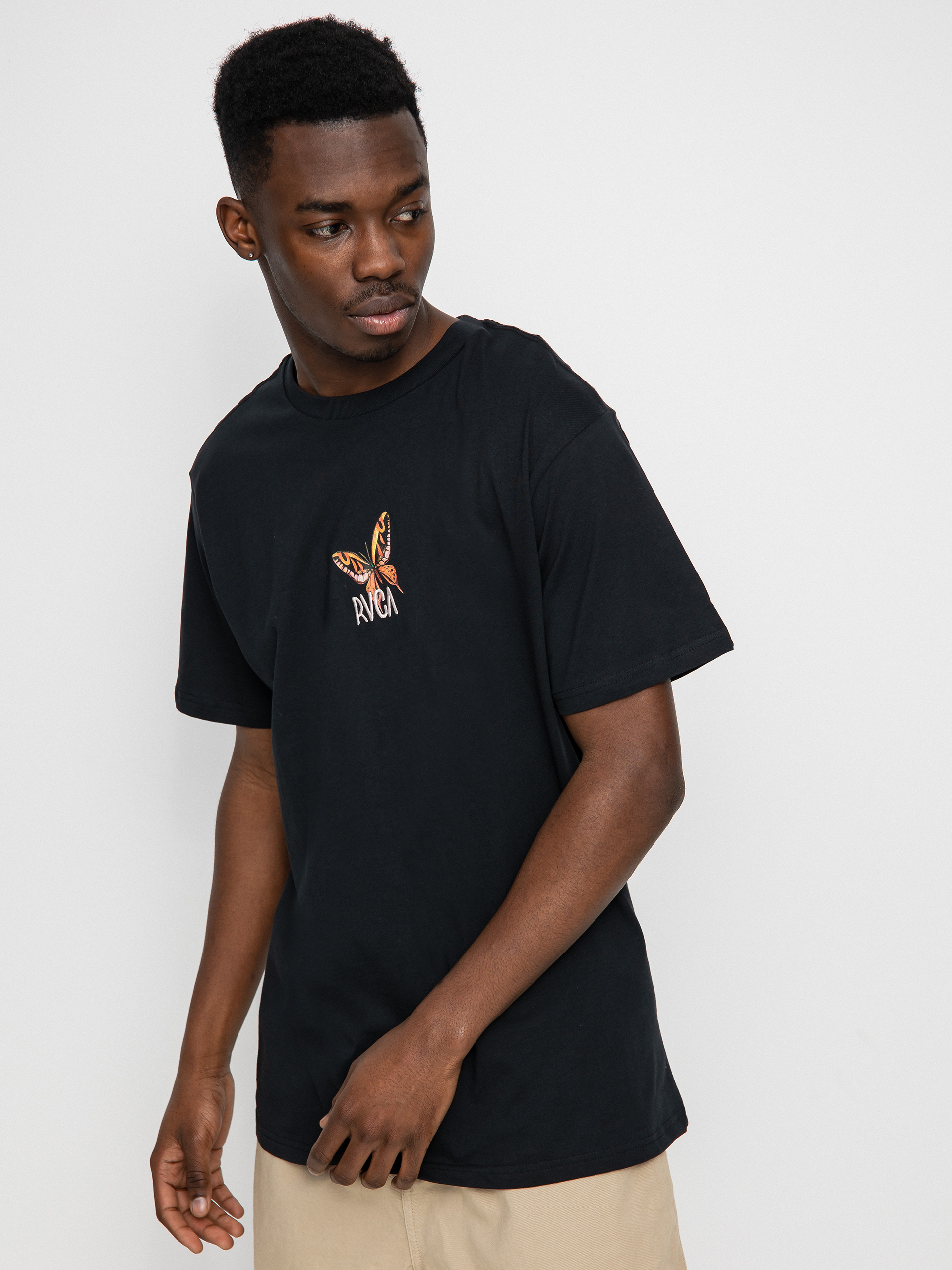 T-shirt RVCA Flora (black)