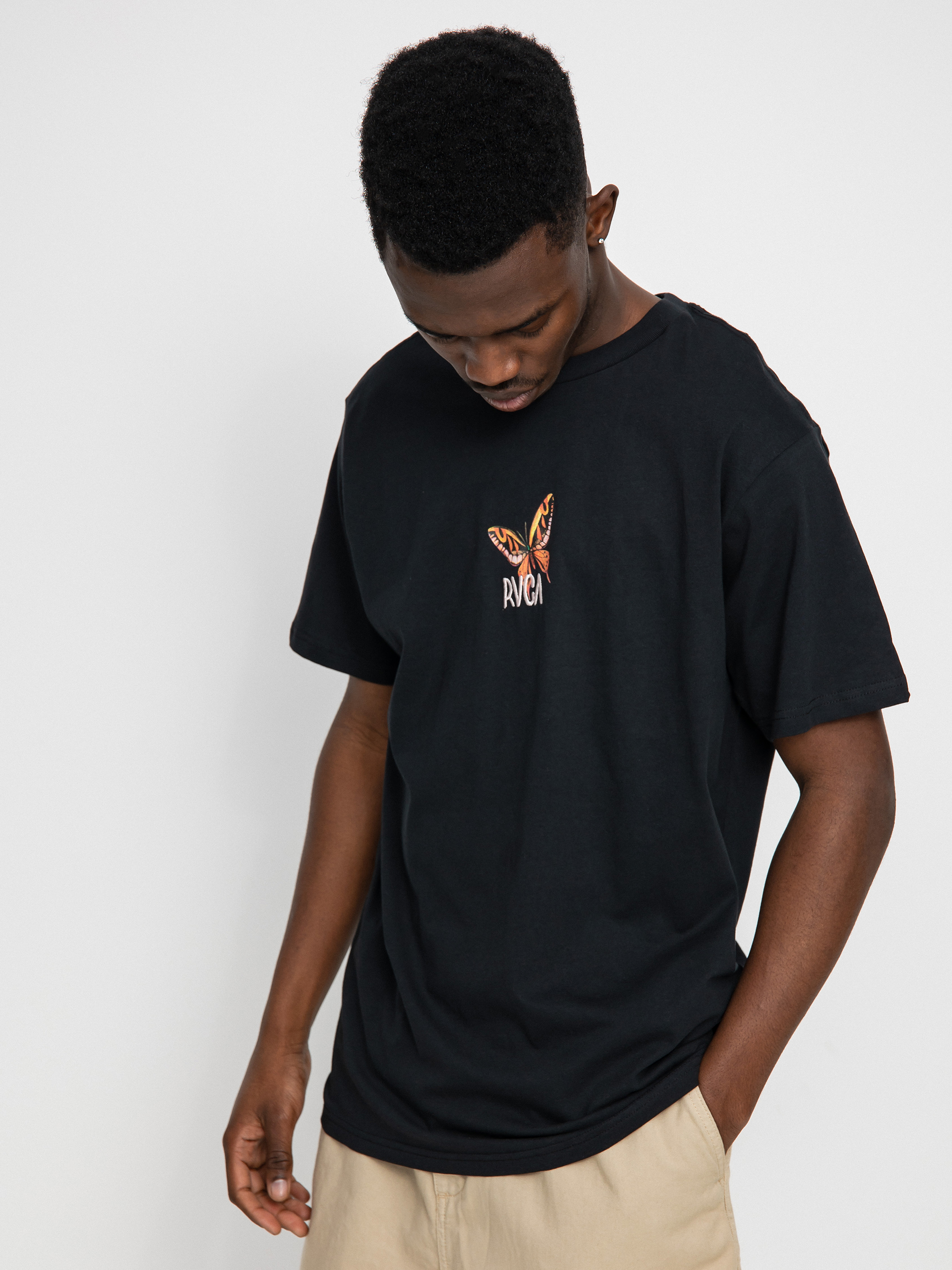 T-shirt RVCA Flora (black)