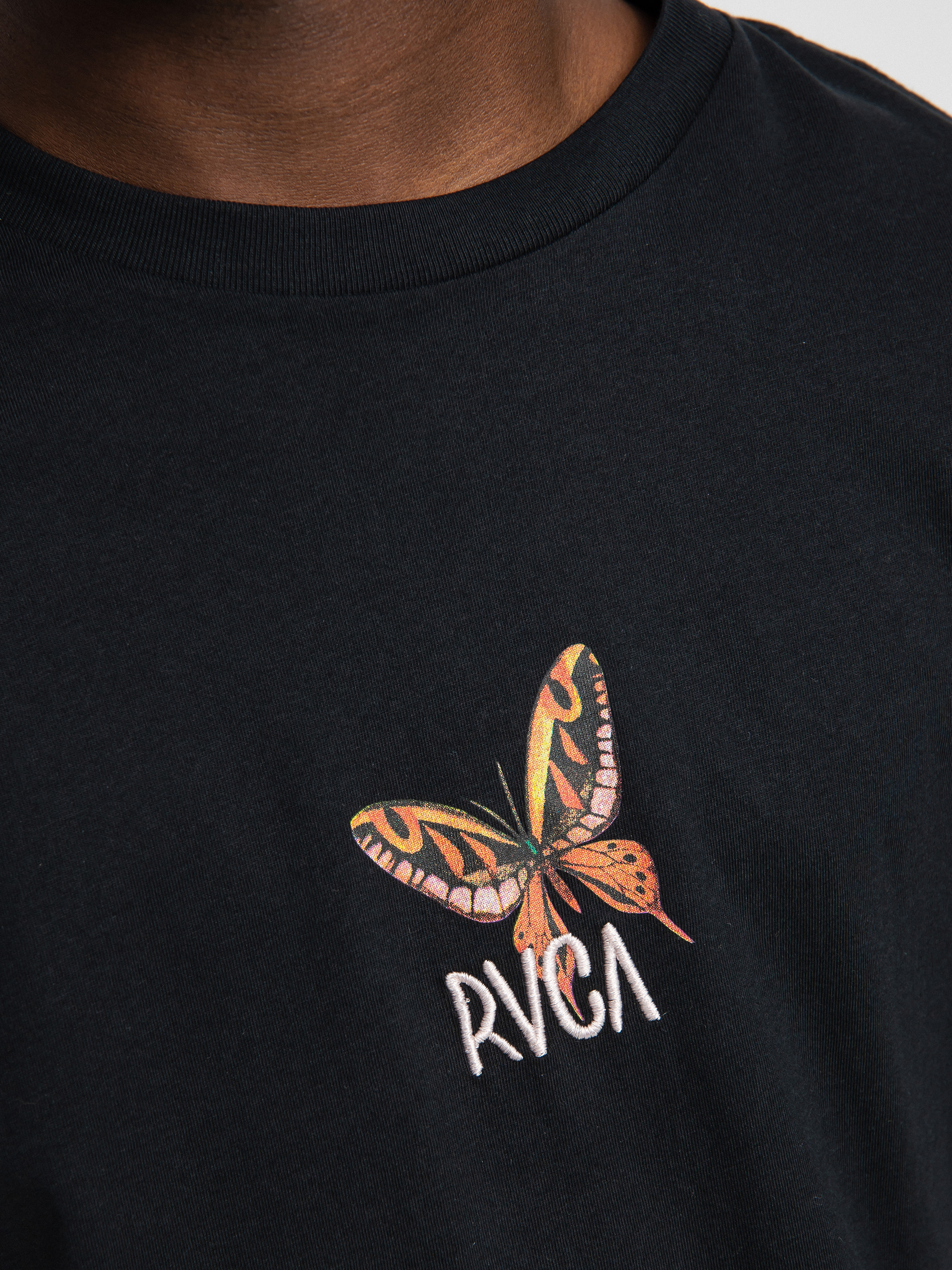 T-shirt RVCA Flora (black)