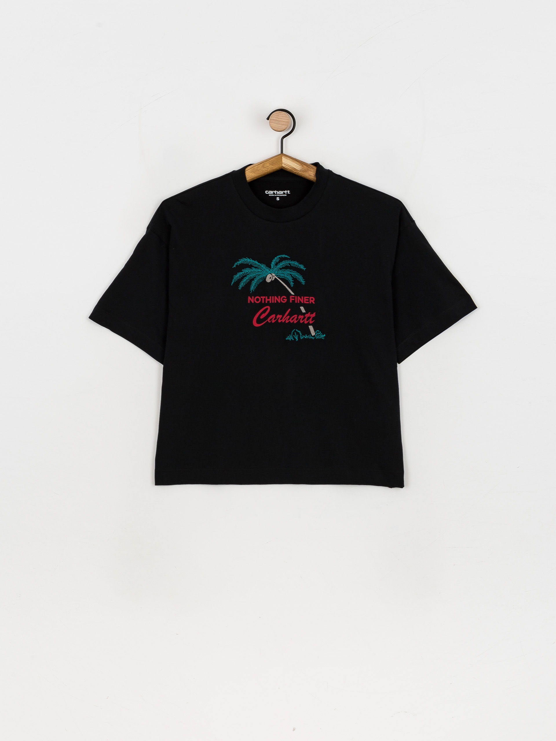 T-shirt Carhartt WIP Finer Wmn (black)