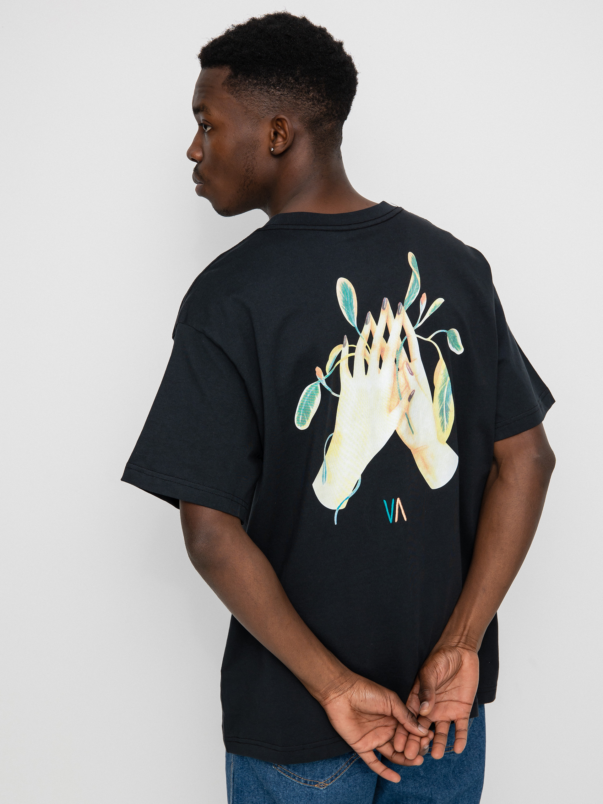 T-shirt RVCA Pray (black)
