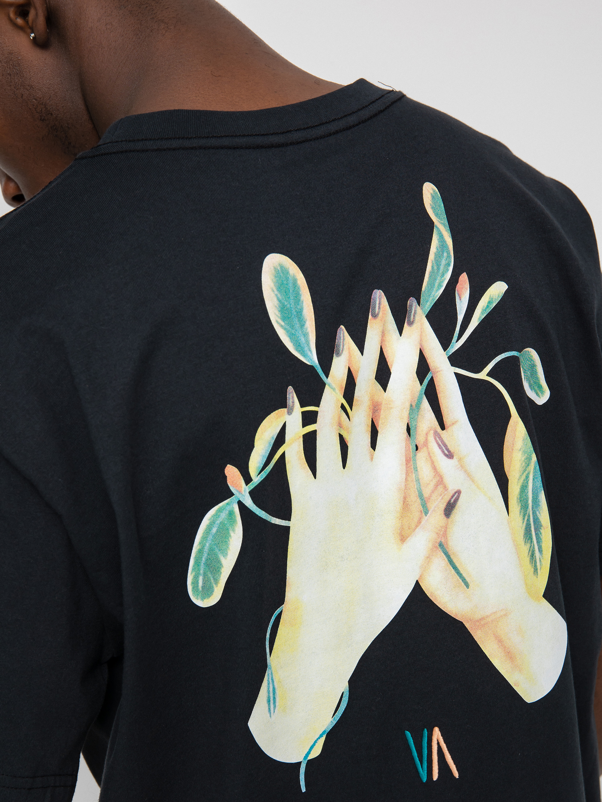 T-shirt RVCA Pray (black)