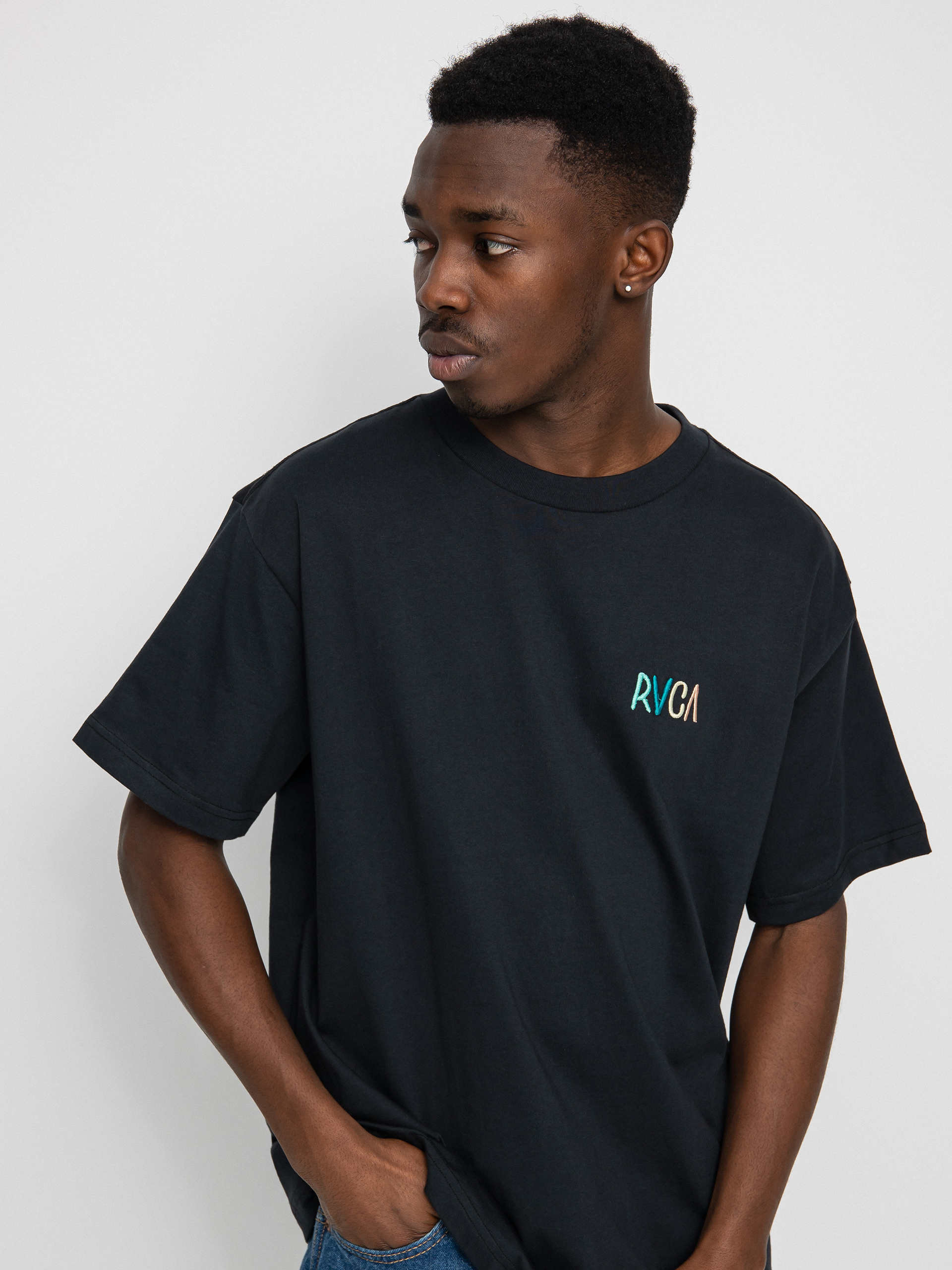 T-shirt RVCA Pray (black)