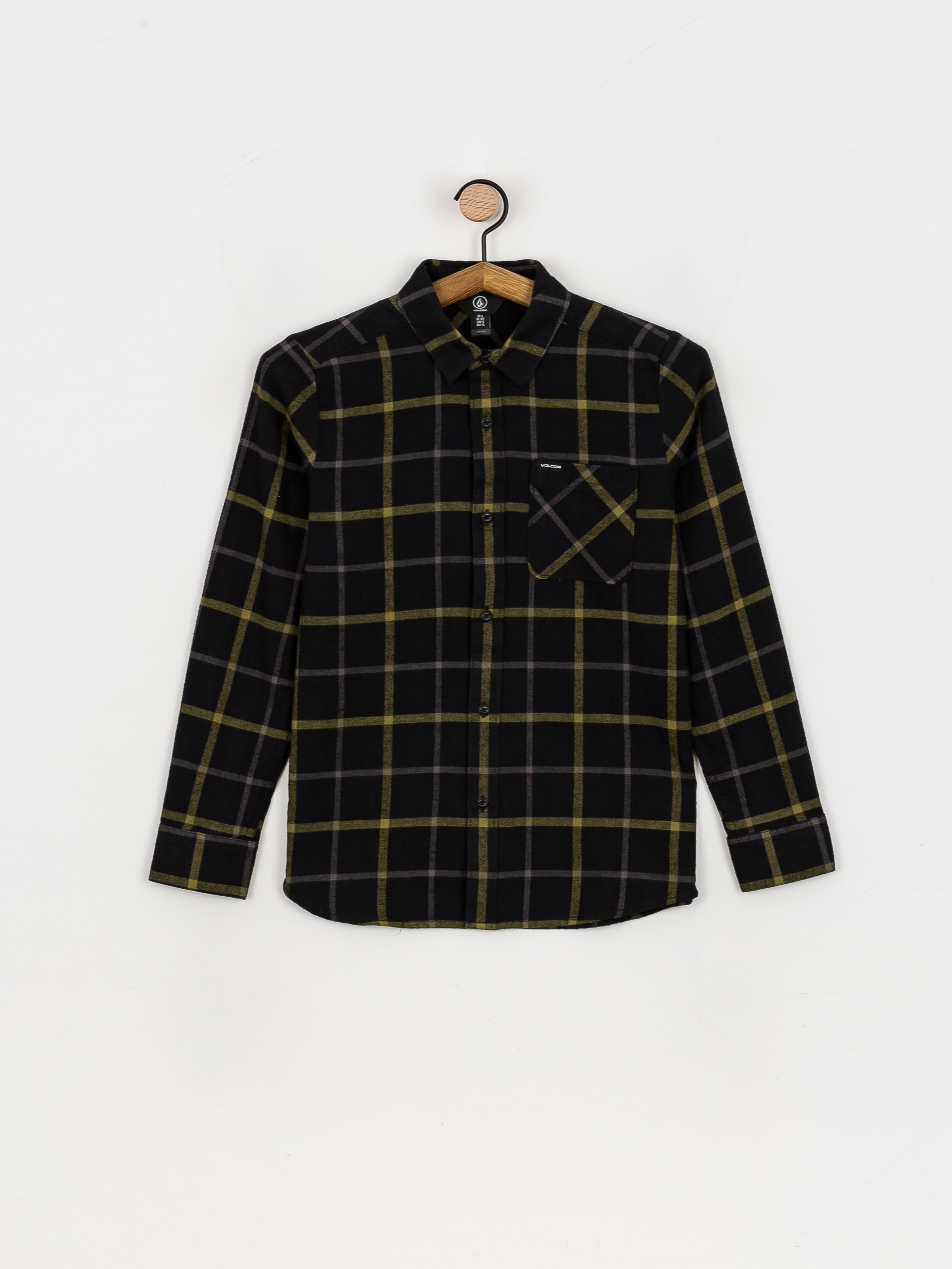 Koszula Volcom Caden Plaid JR (black)