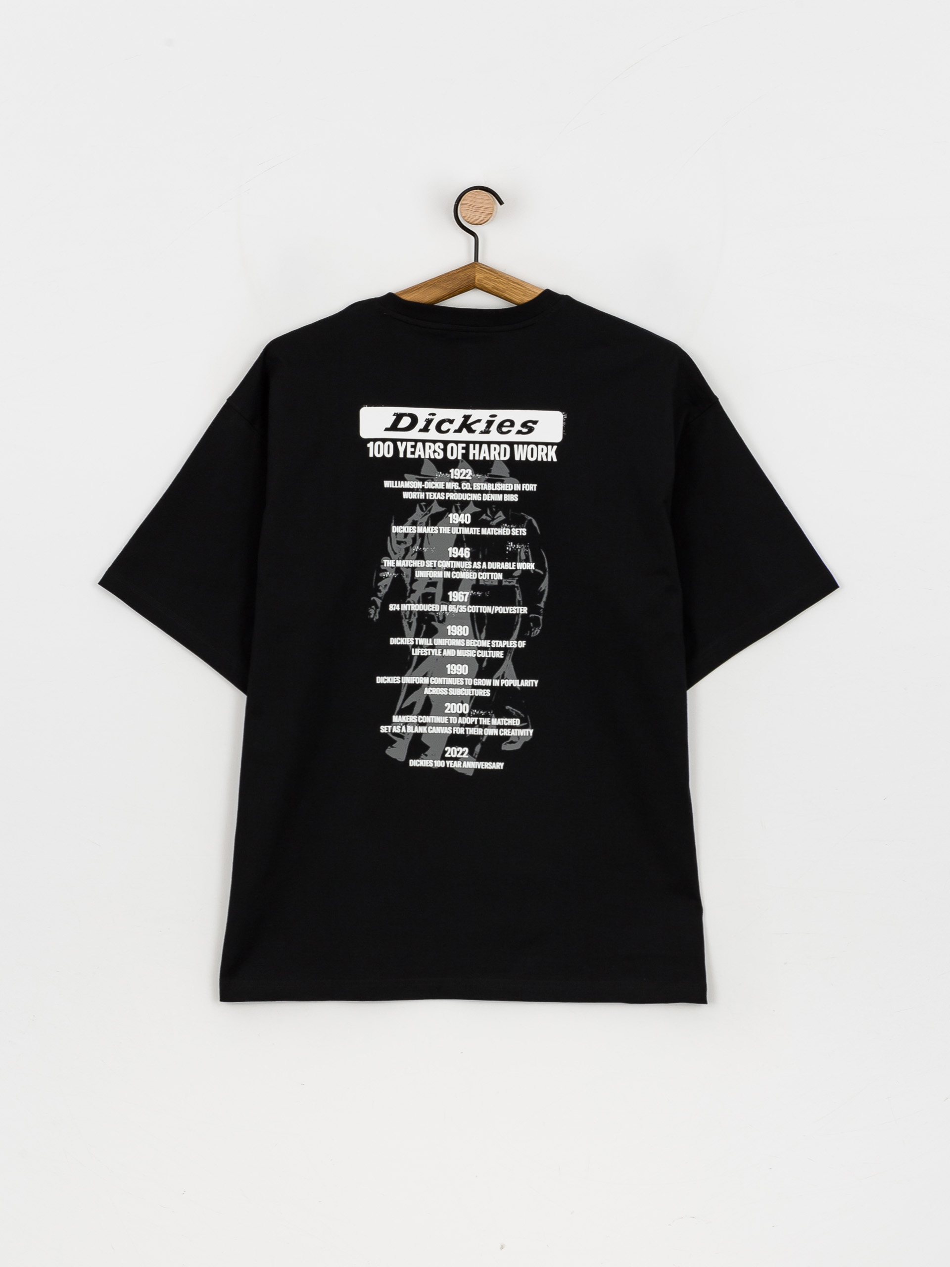 T-shirt Dickies 100 Logo (black)