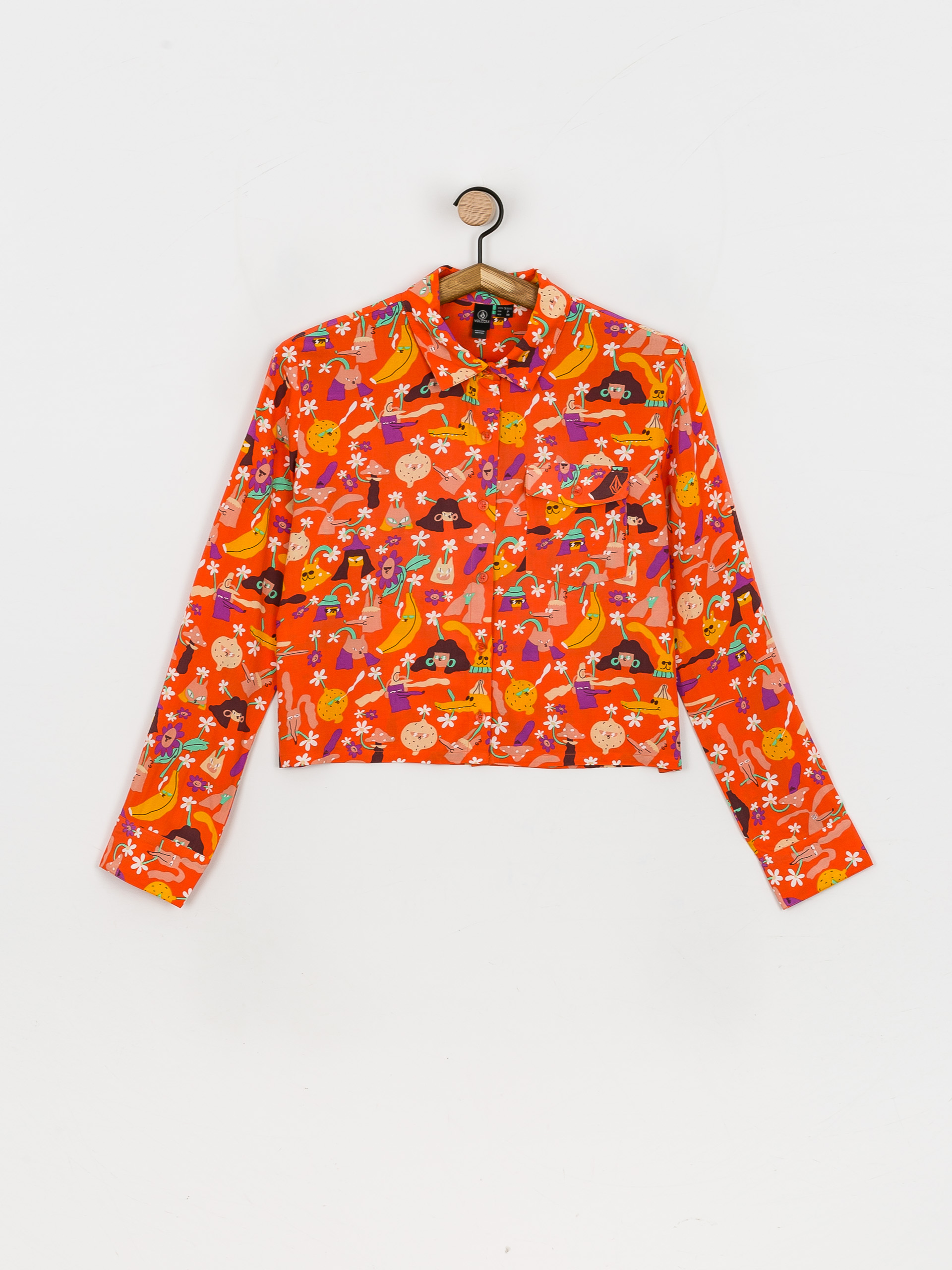 Koszula Volcom Egle Zvirblyte Woven Wmn (living coral)