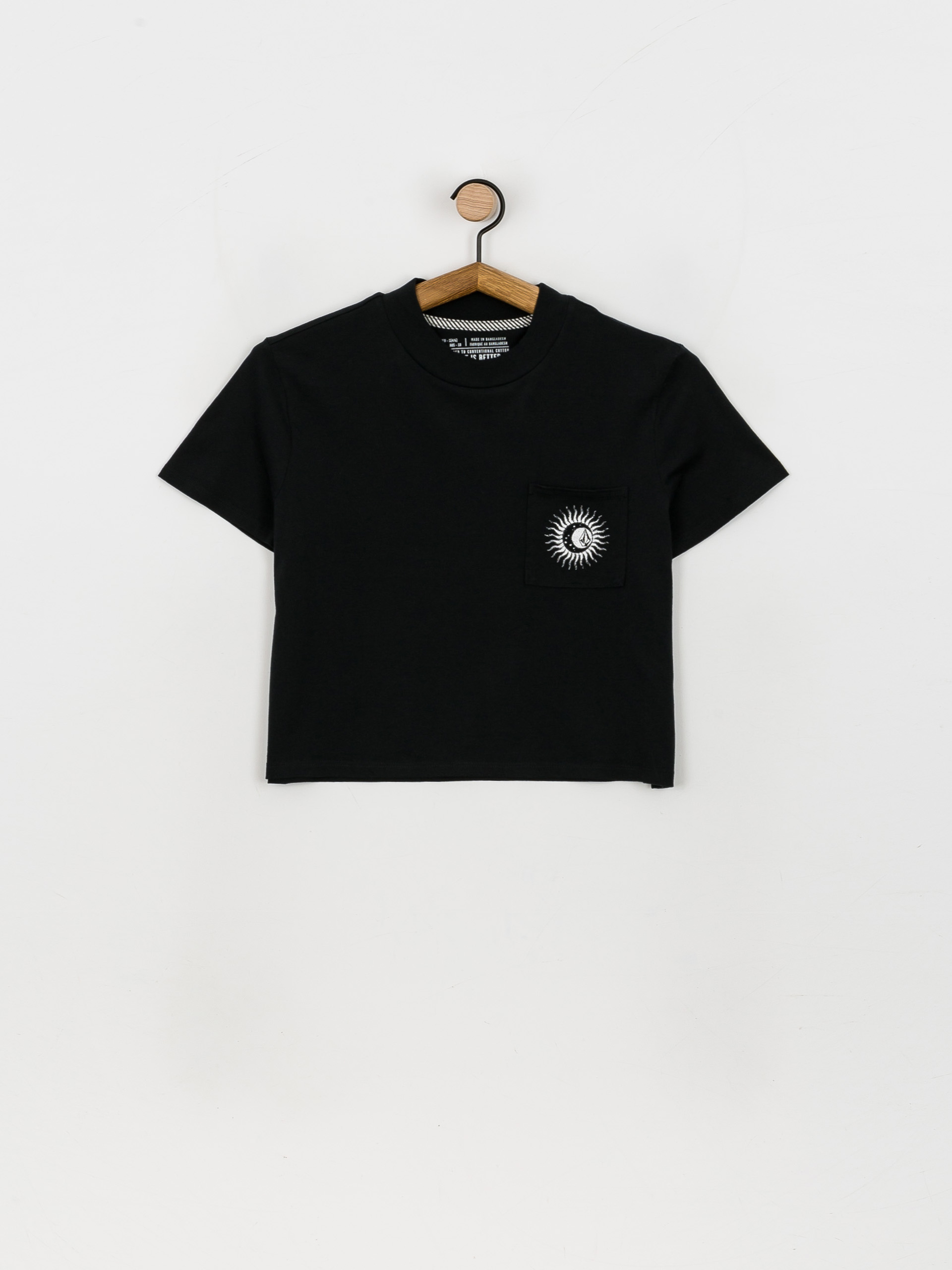 T-shirt Volcom Pocket Dial Wmn (black)