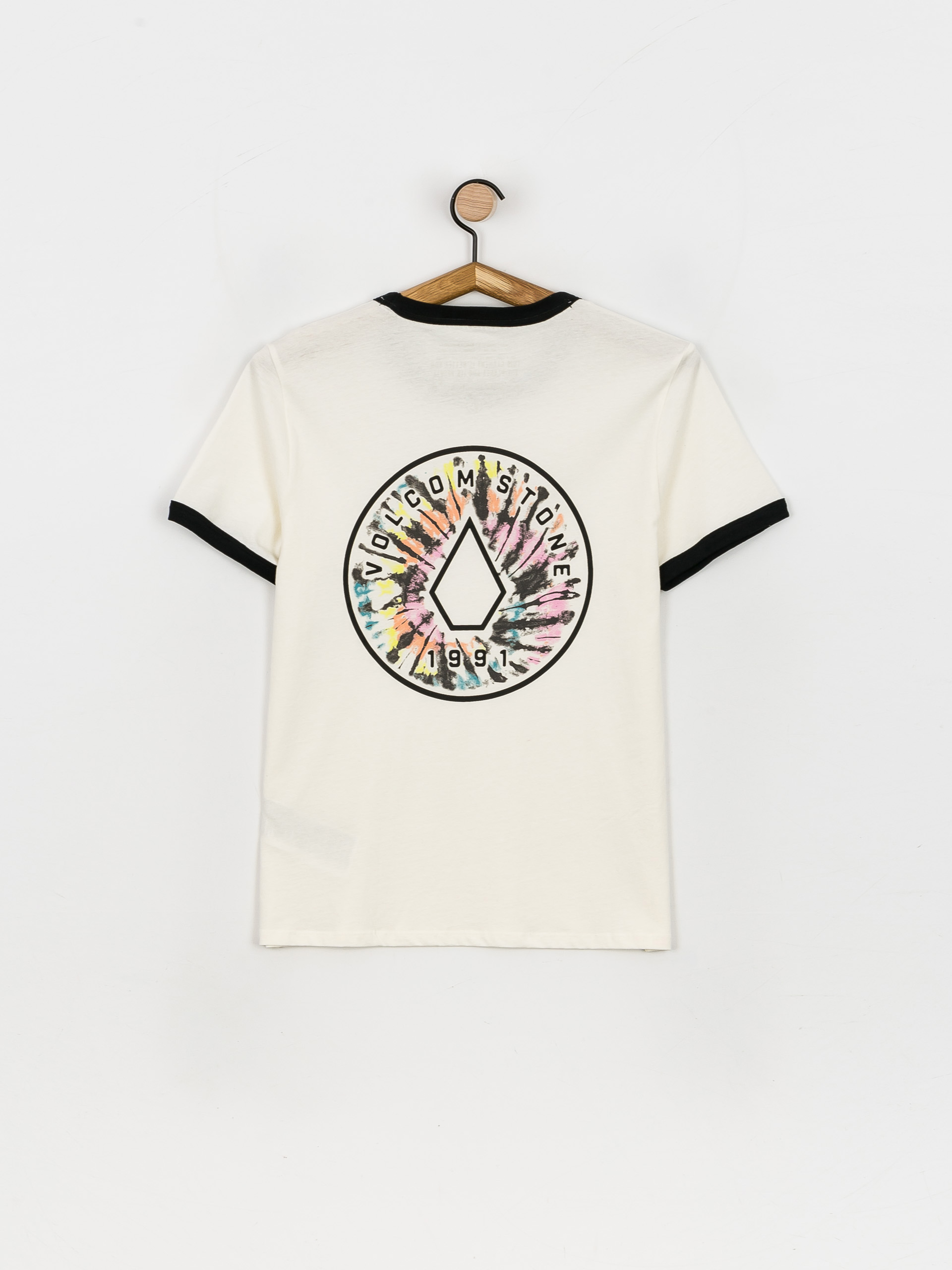 T-shirt Volcom Truly Ringer Wmn (star white)