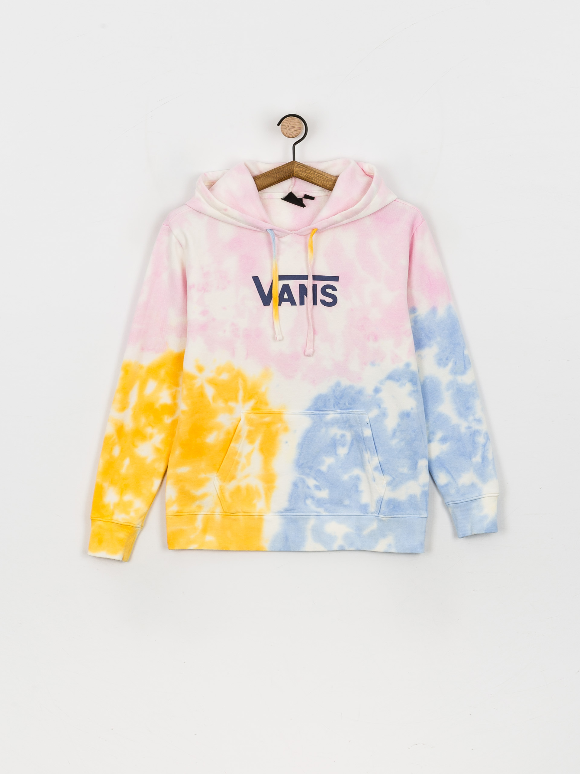 Bluza z kapturem Vans Tri Dye Bff HD Wmn (crandle pink)