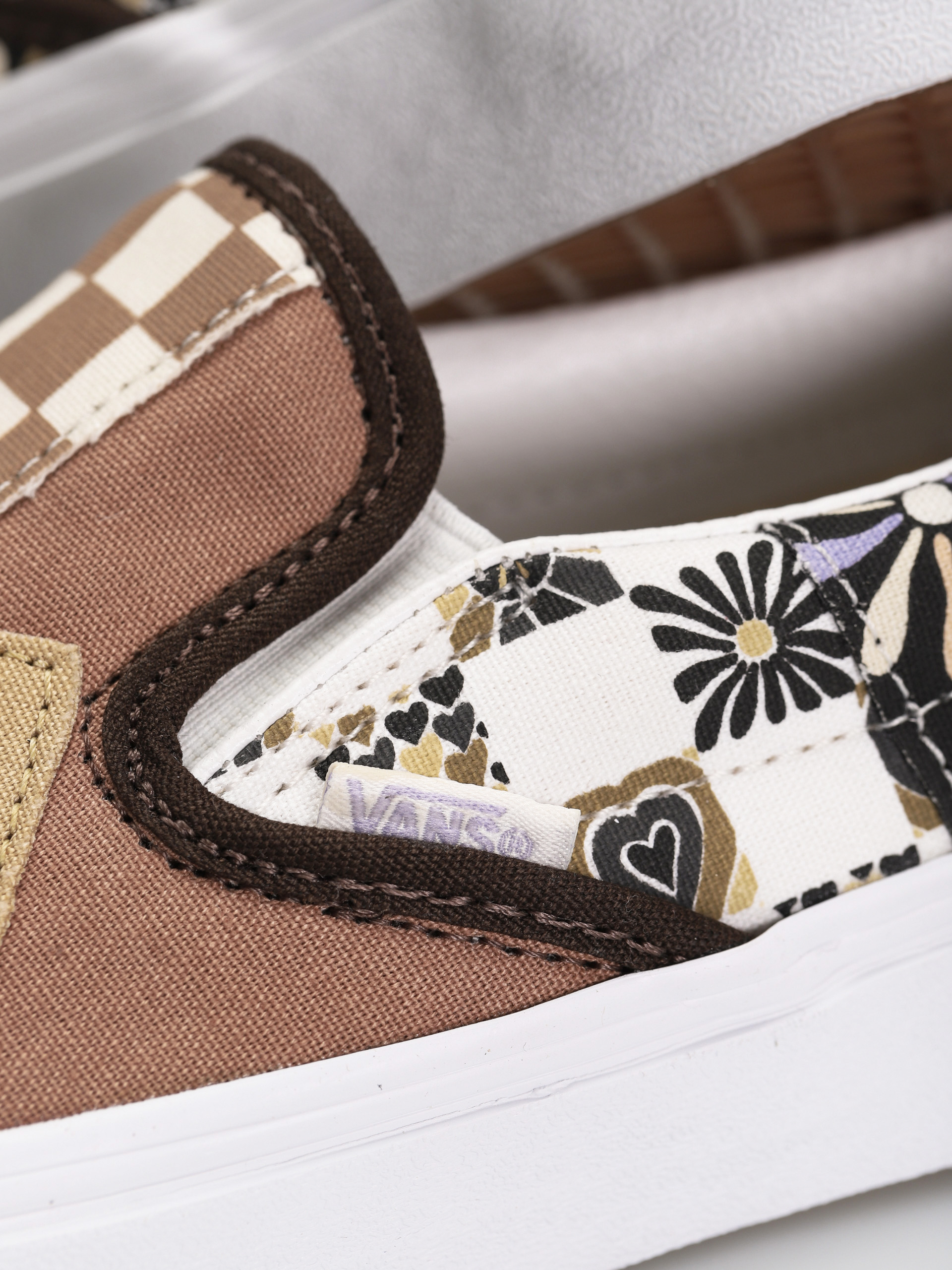 Buty Vans Classic Slip On (patchwork/divine/multi/true white)