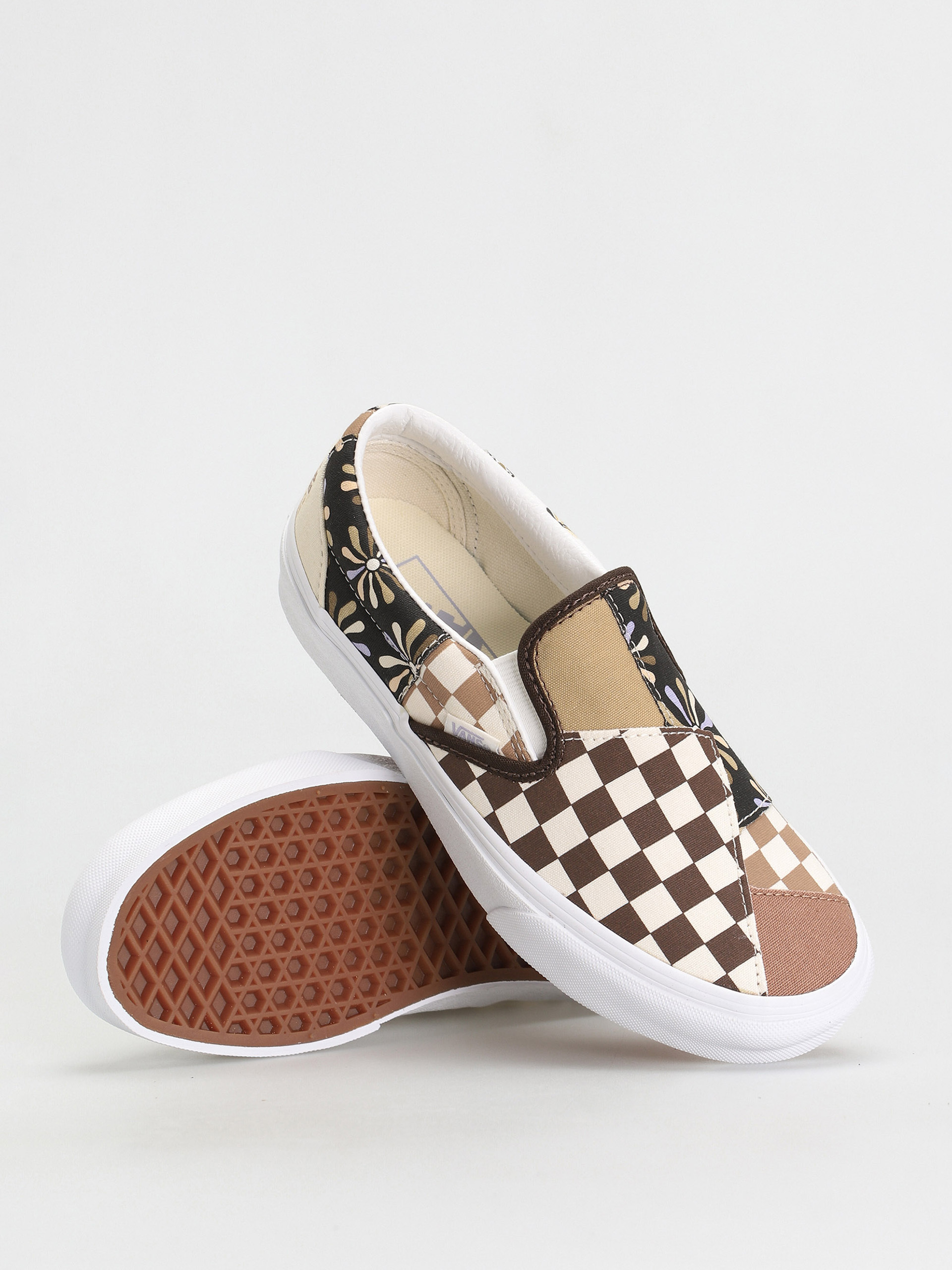 Buty Vans Classic Slip On (patchwork/divine/multi/true white)