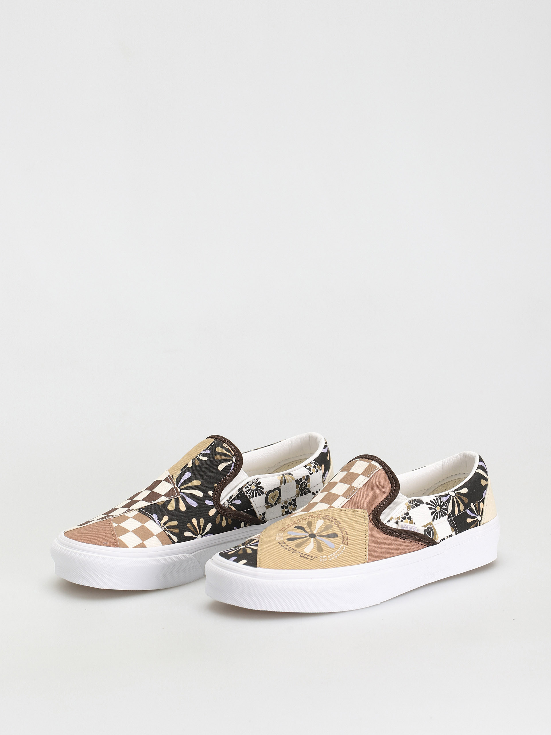 Buty Vans Classic Slip On (patchwork/divine/multi/true white)