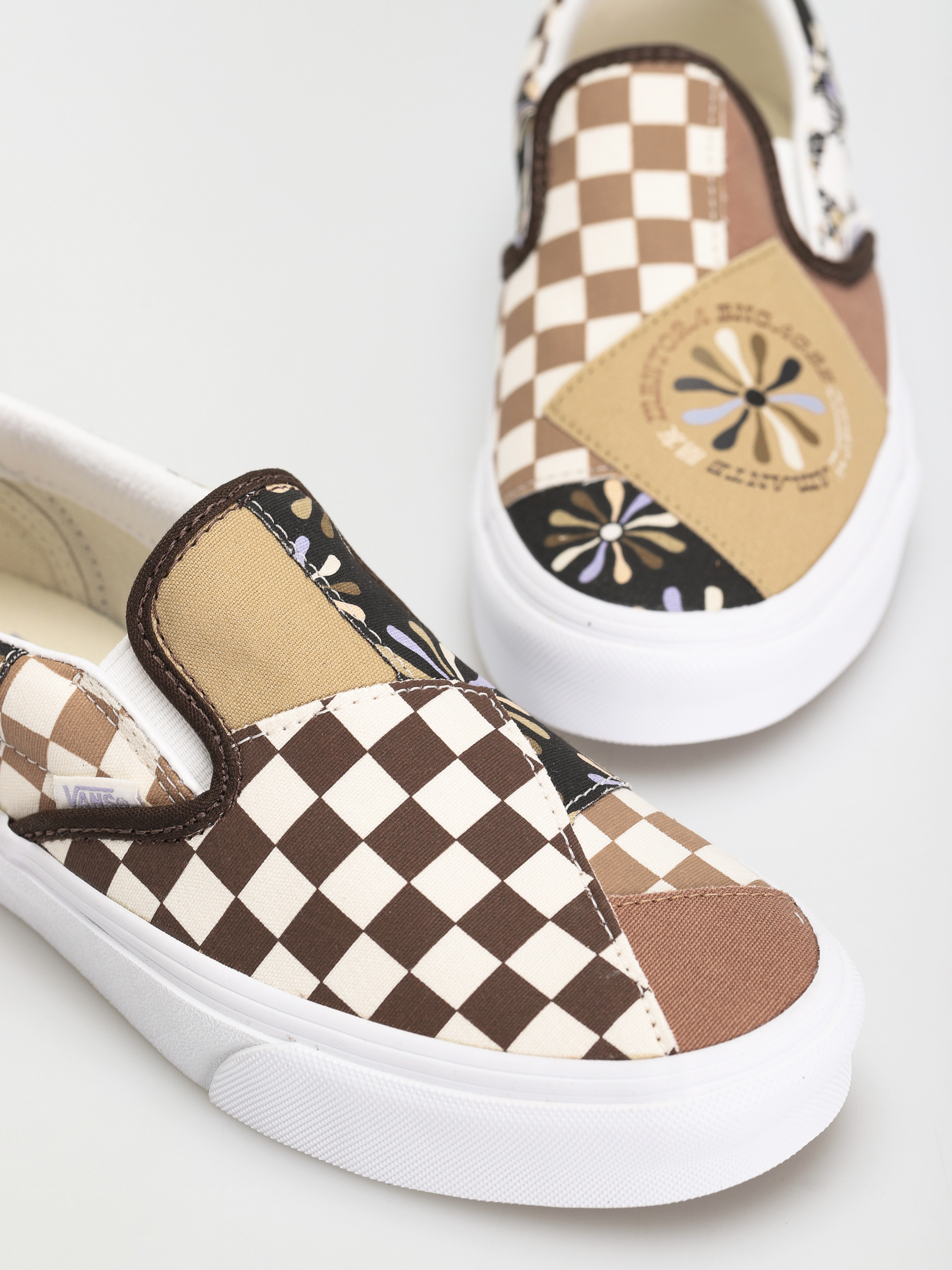 Buty Vans Classic Slip On (patchwork/divine/multi/true white)
