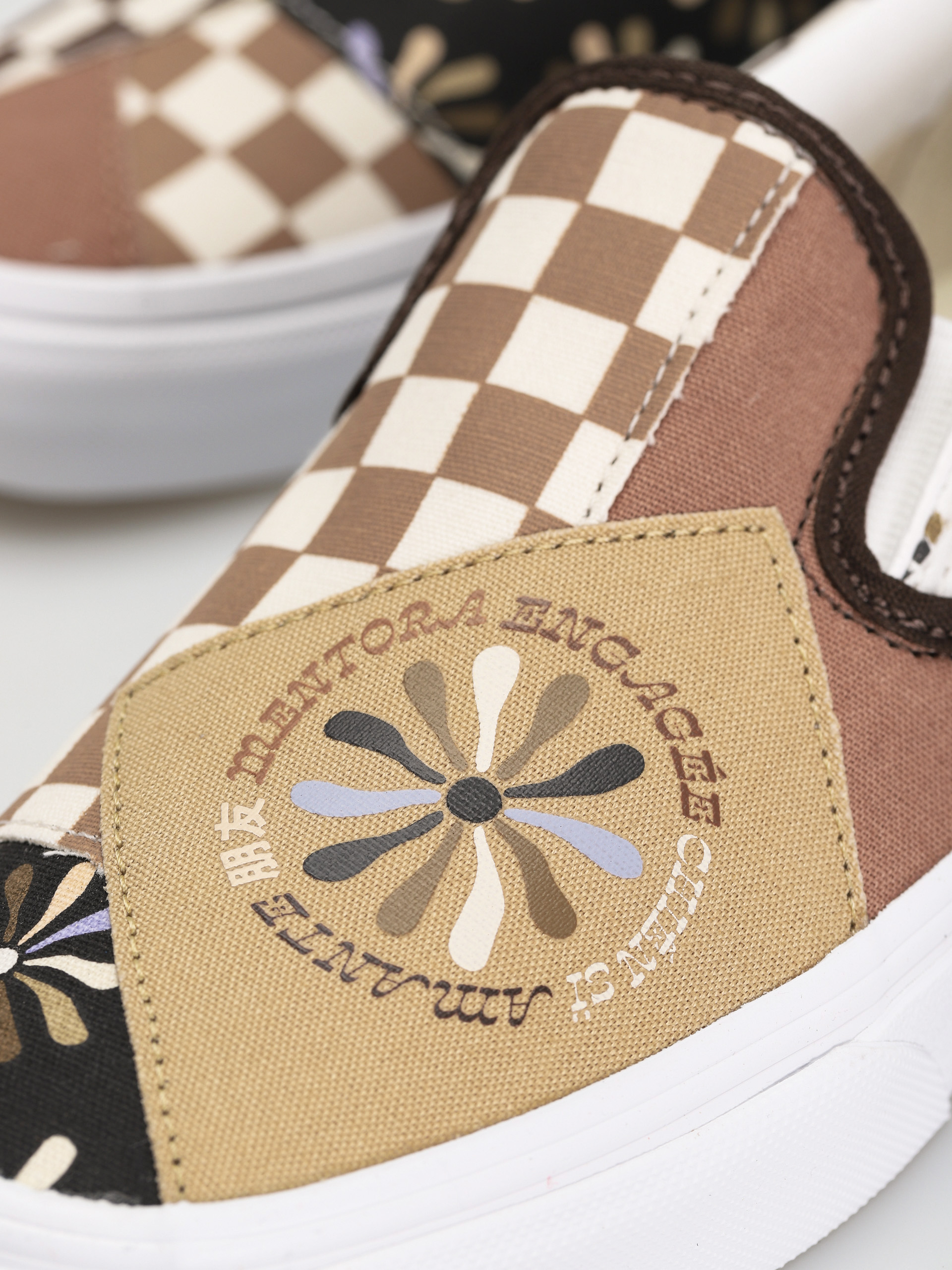 Buty Vans Classic Slip On (patchwork/divine/multi/true white)