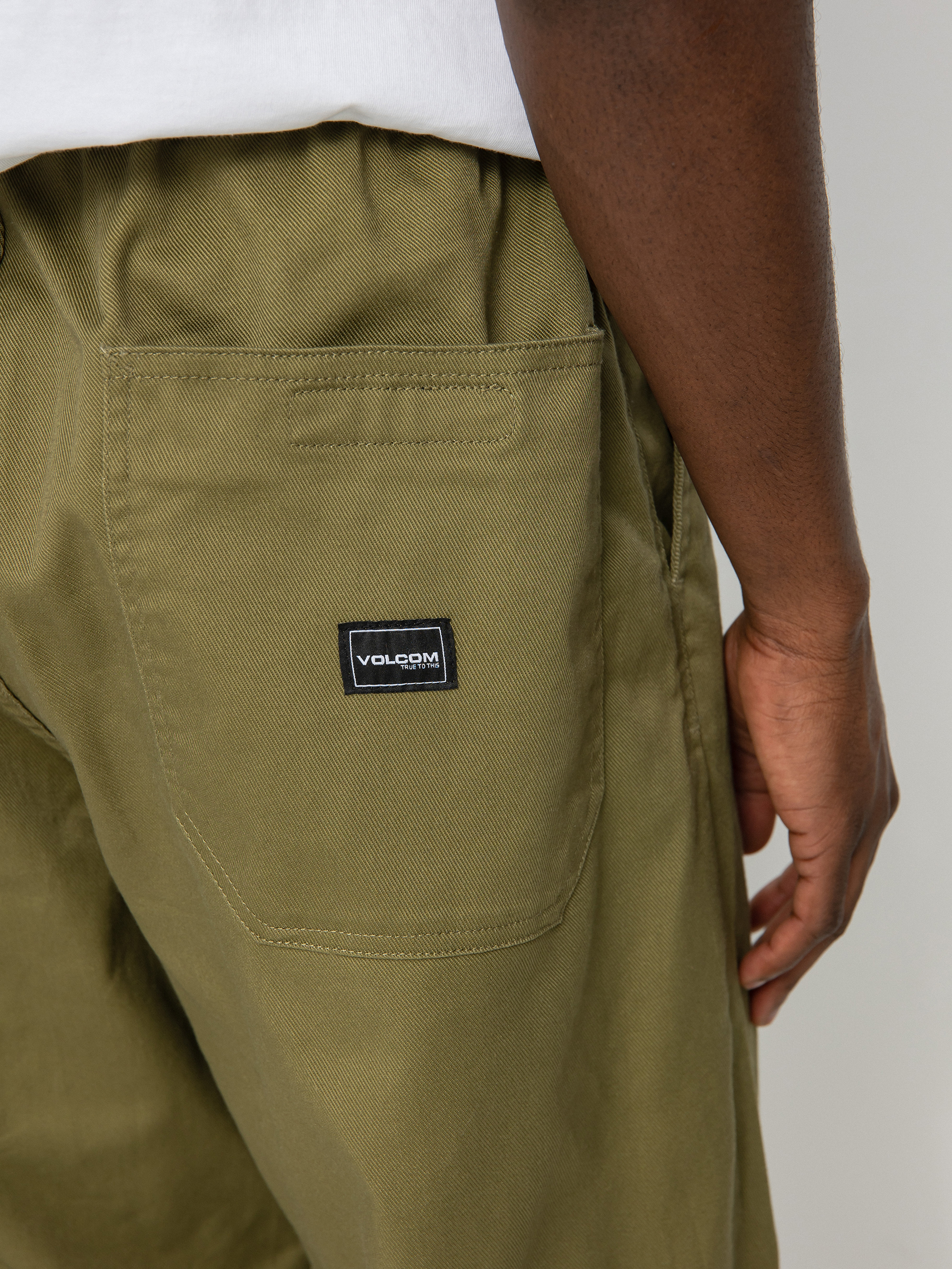 Spodnie Volcom Outer Spaced Solid Ew (martini olive)