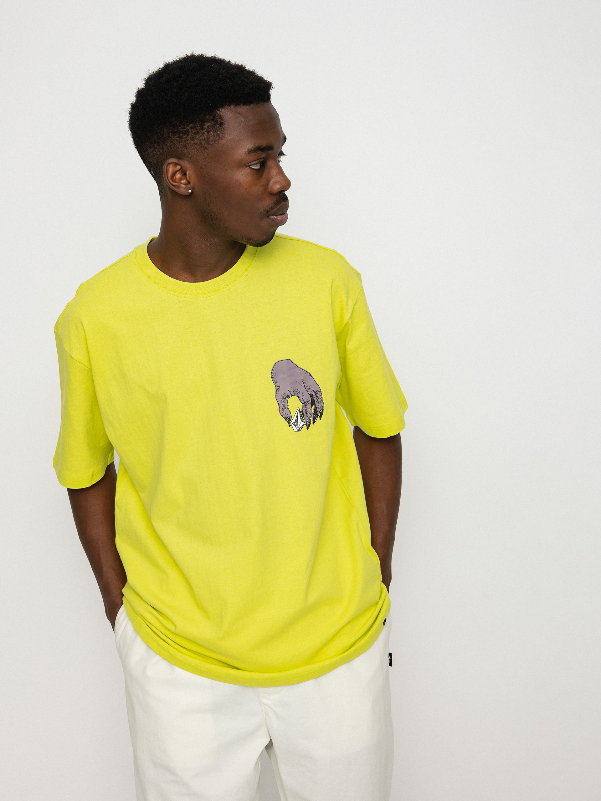 T-shirt Volcom Stone Grab (limeade)