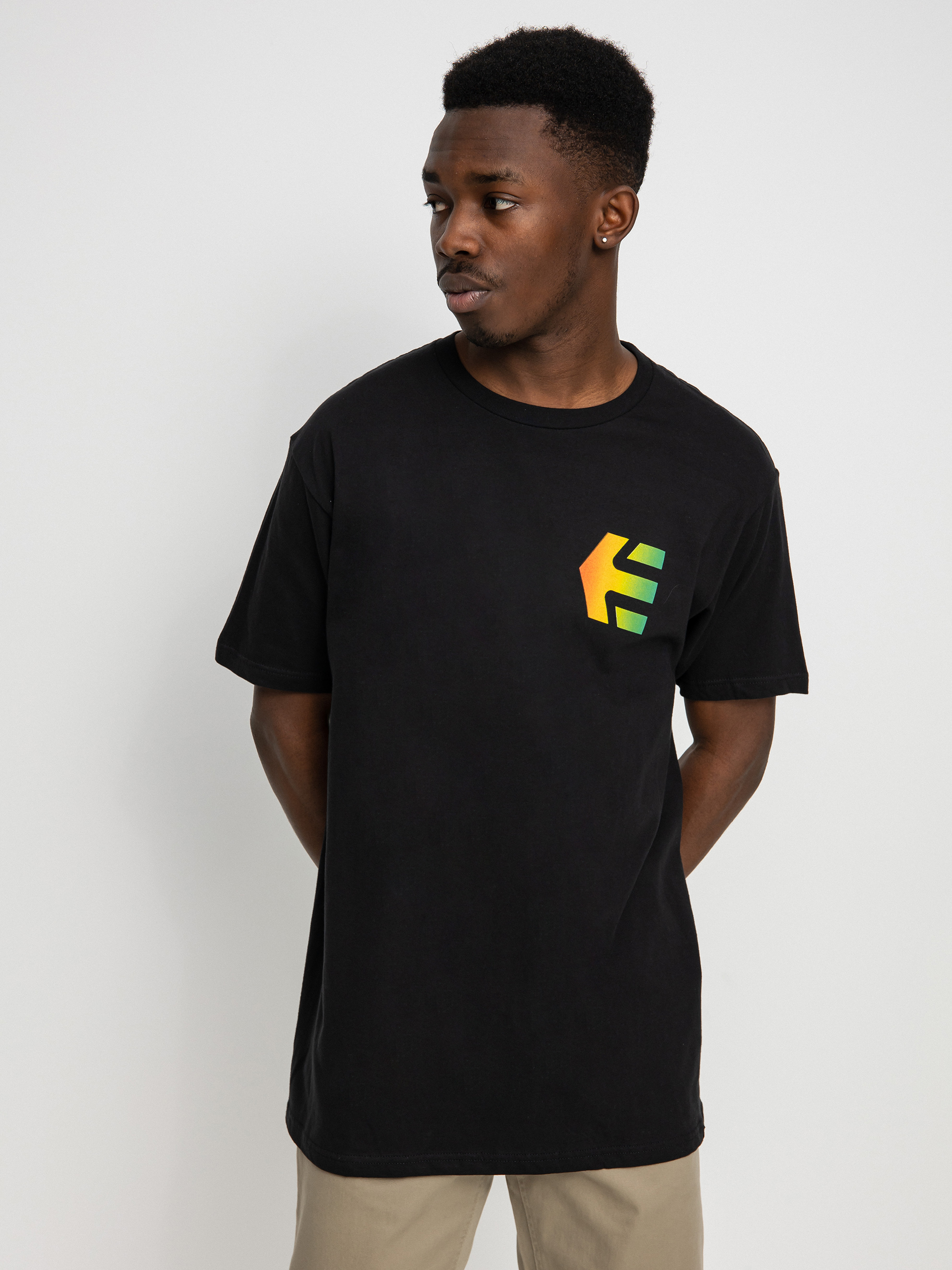 T-shirt Etnies Grizzly Arrow (black)