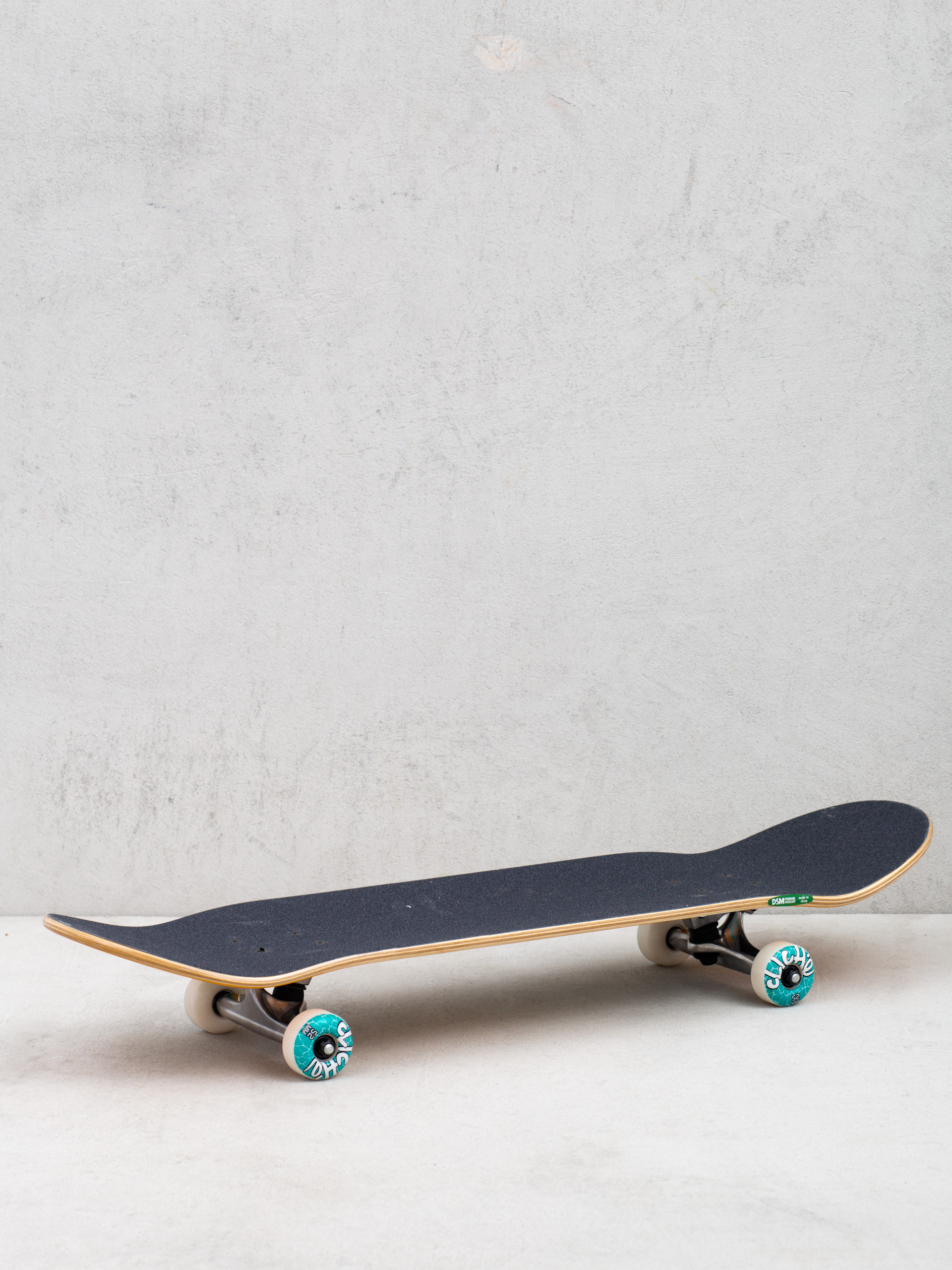 Deskorolka Cliche Handwritten (orange/teal)