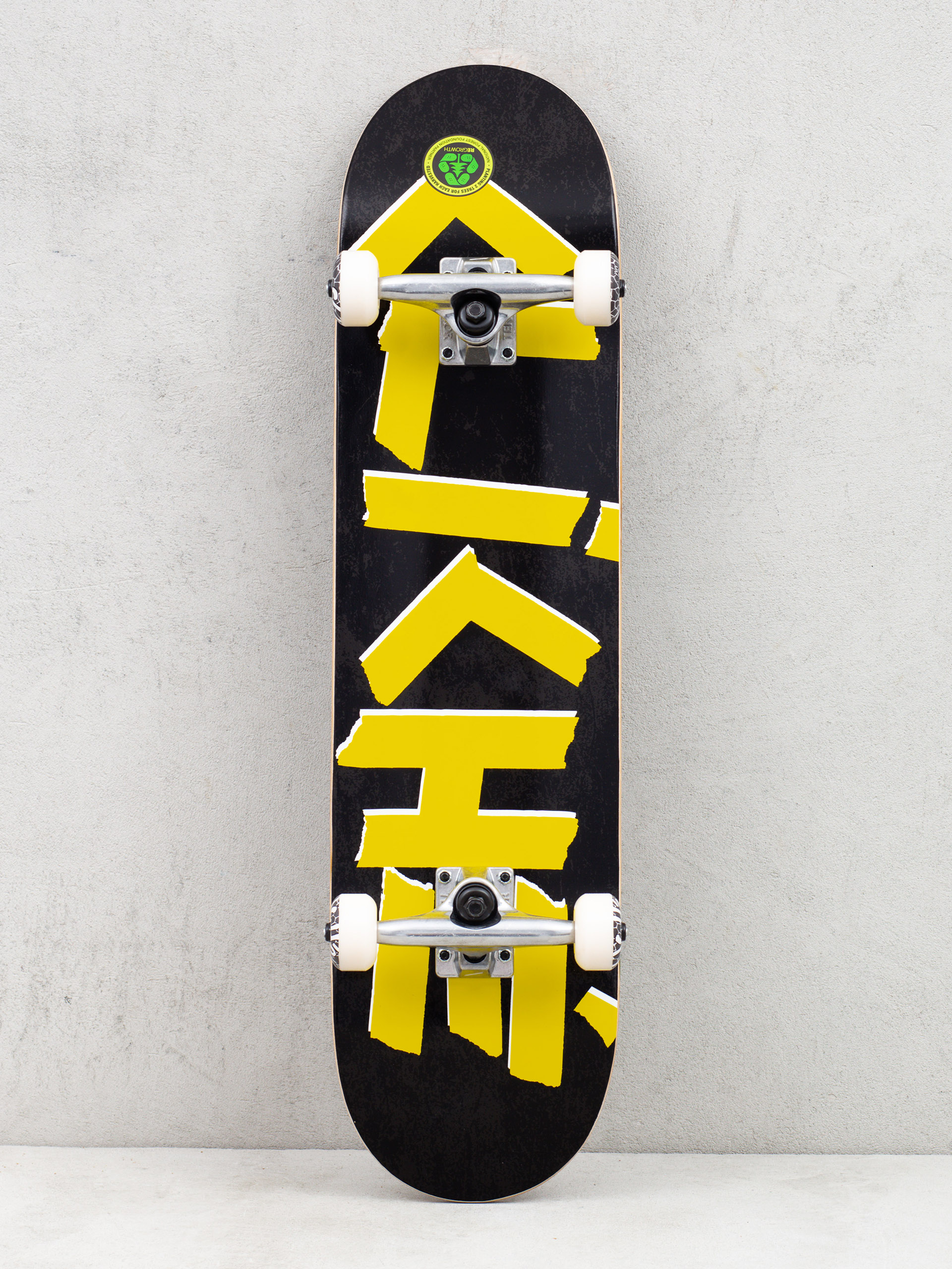Deskorolka Cliche Scotch (black/yellow)