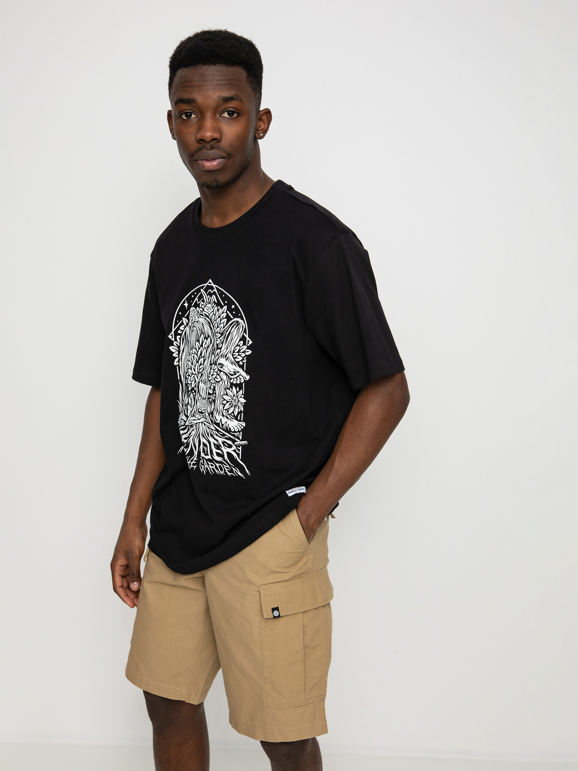 T-shirt Element Over Grown (flint black)