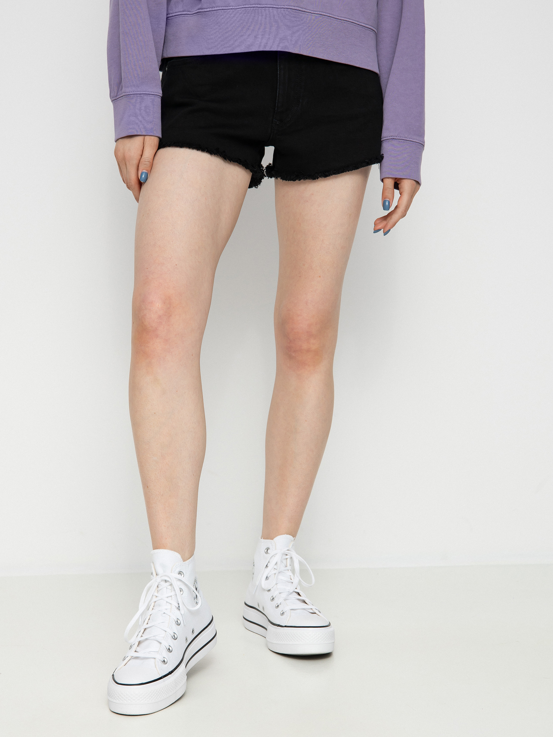 Szorty Volcom Stoney Stretch Wmn (premium wash black)