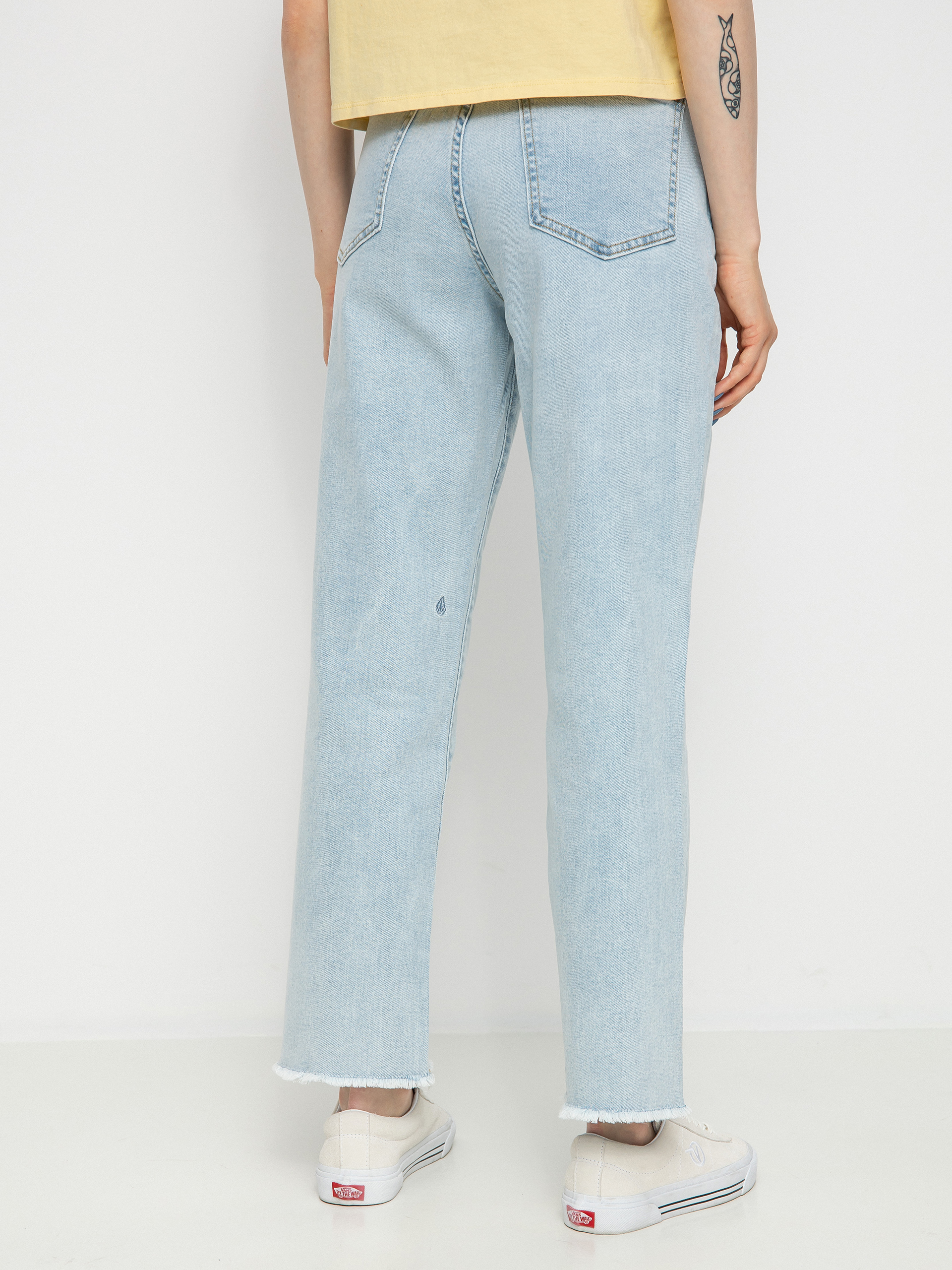 Spodnie Volcom Stn Step Hirise Wmn (thrifter blue light)