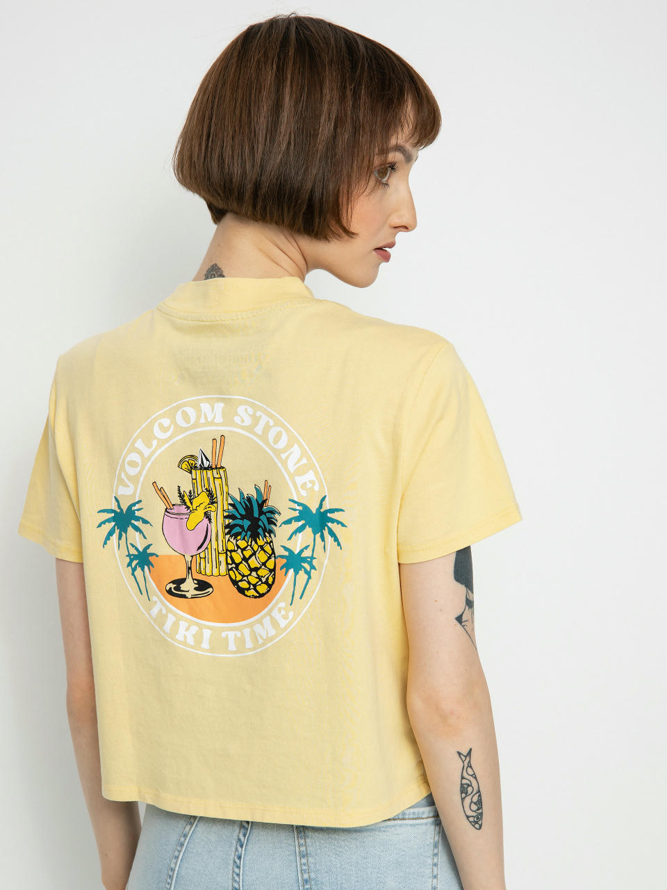 T-shirt Volcom Pocket Dial Wmn (wheat)