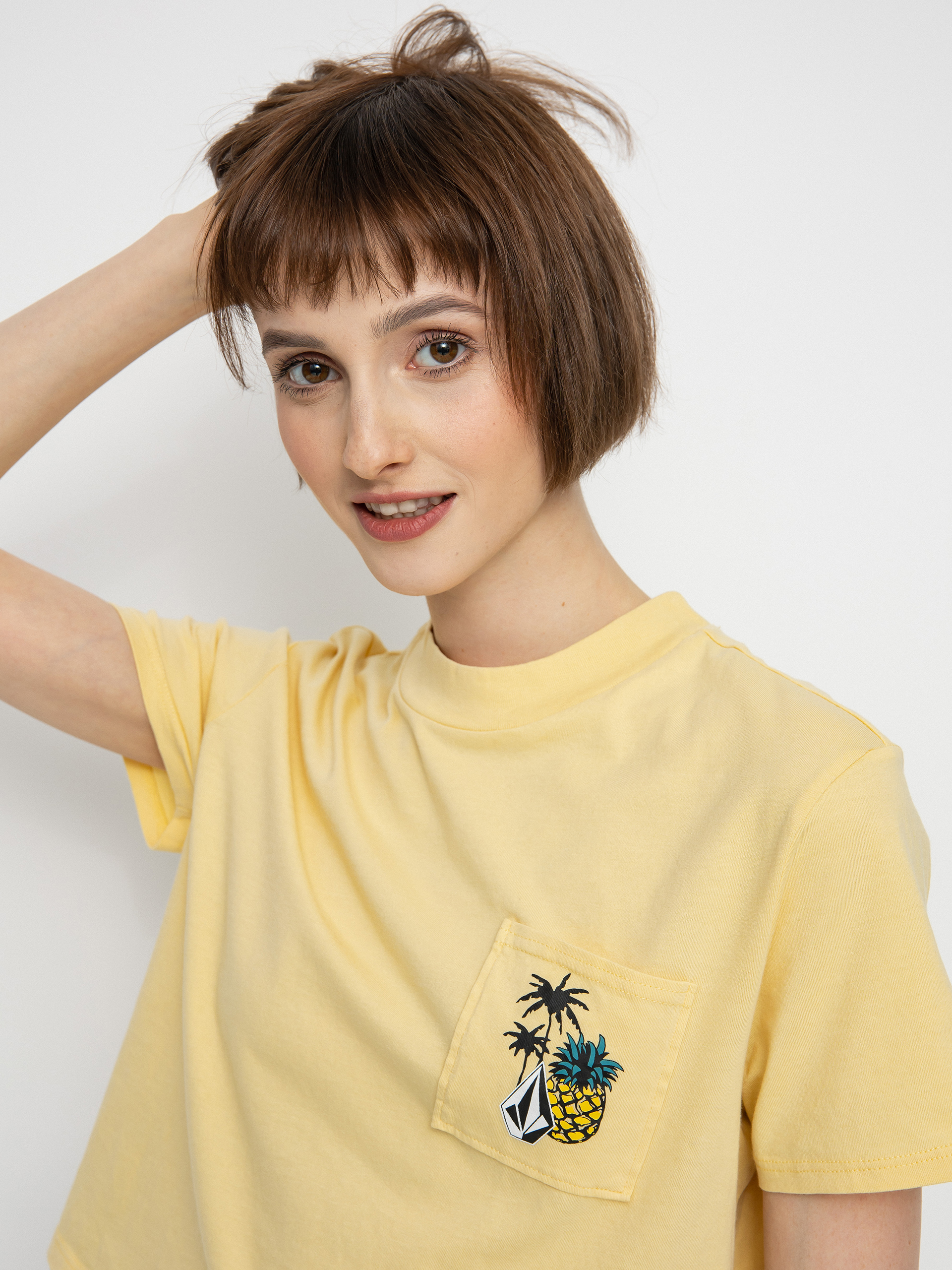 T-shirt Volcom Pocket Dial Wmn (wheat)