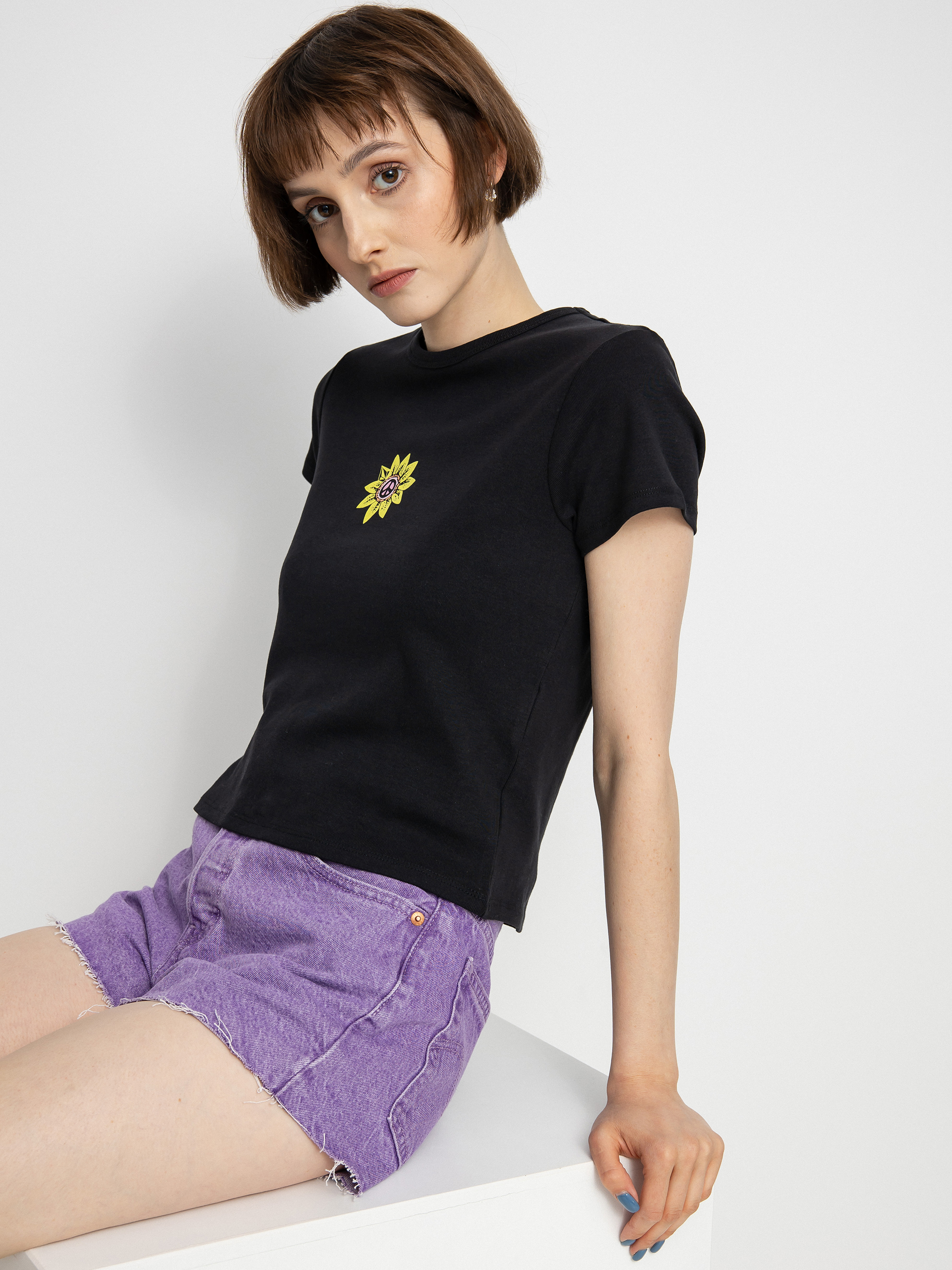 T-shirt Volcom Have A Clue Wmn (black)