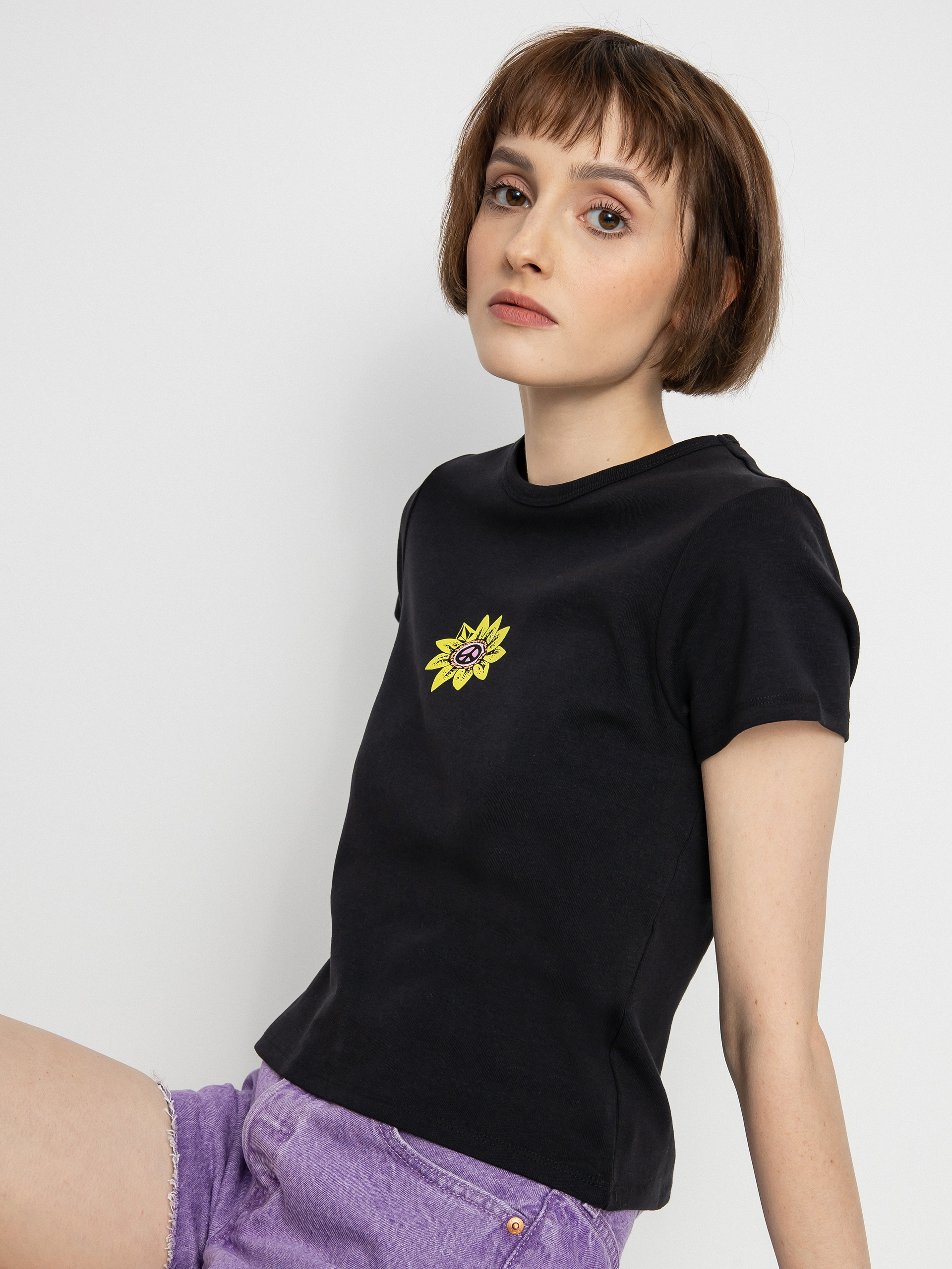 T-shirt Volcom Have A Clue Wmn (black)