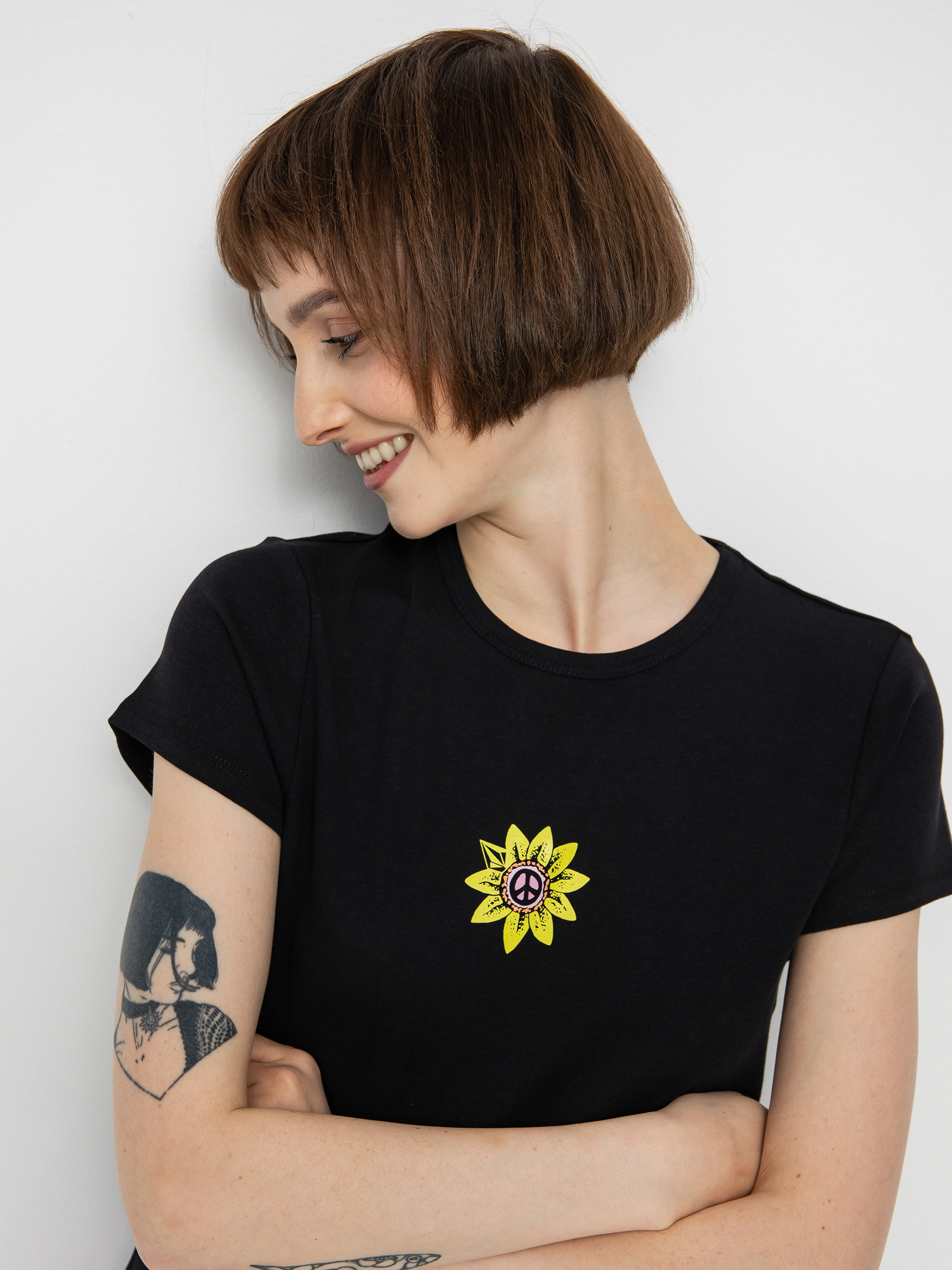 T-shirt Volcom Have A Clue Wmn (black)
