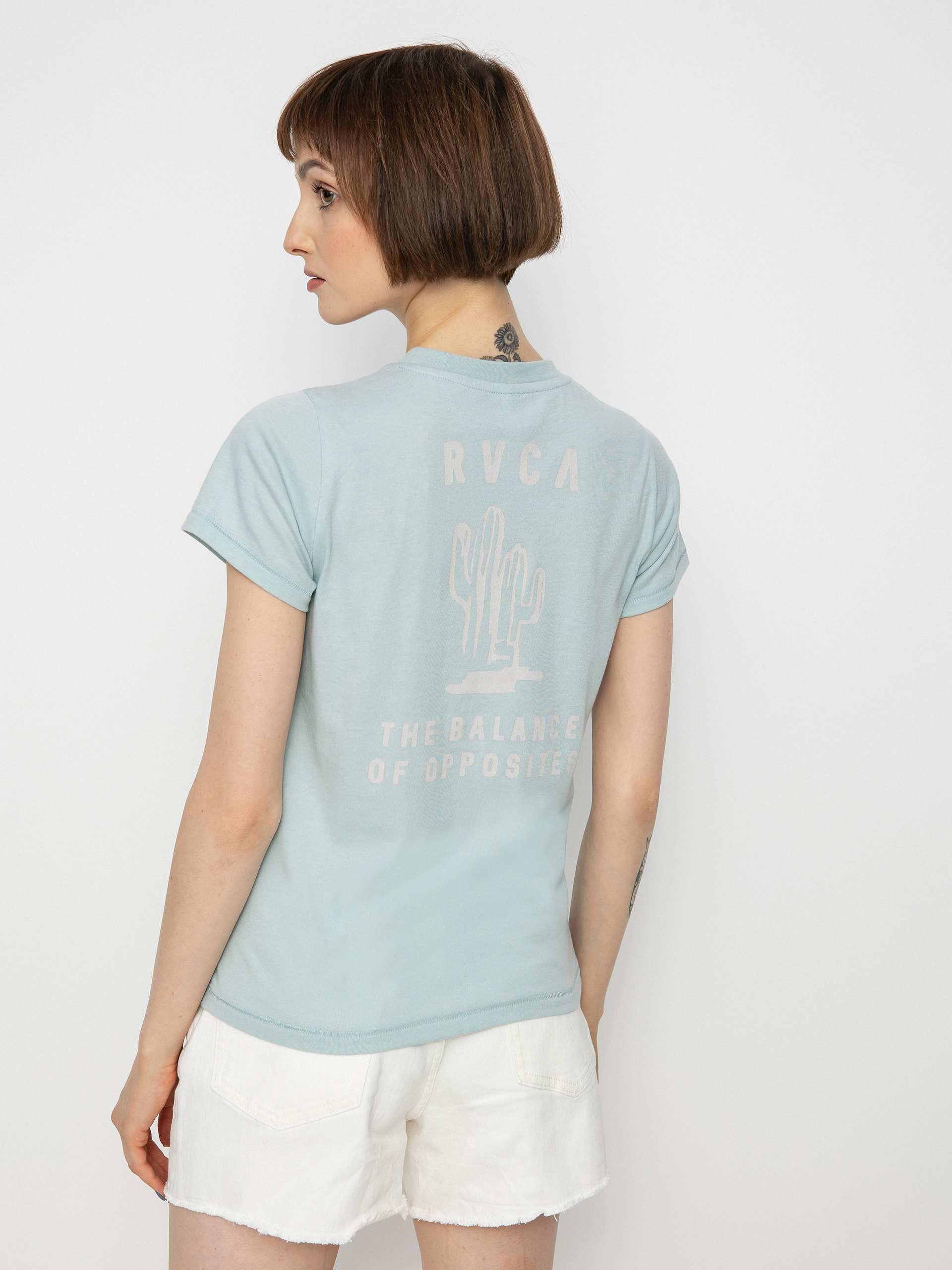 T-shirt RVCA Outpost Wmn (haze blue)