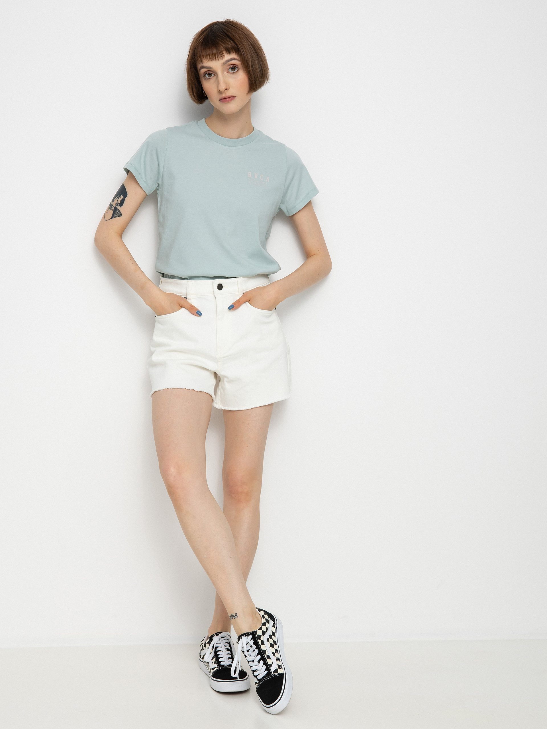 T-shirt RVCA Outpost Wmn (haze blue)