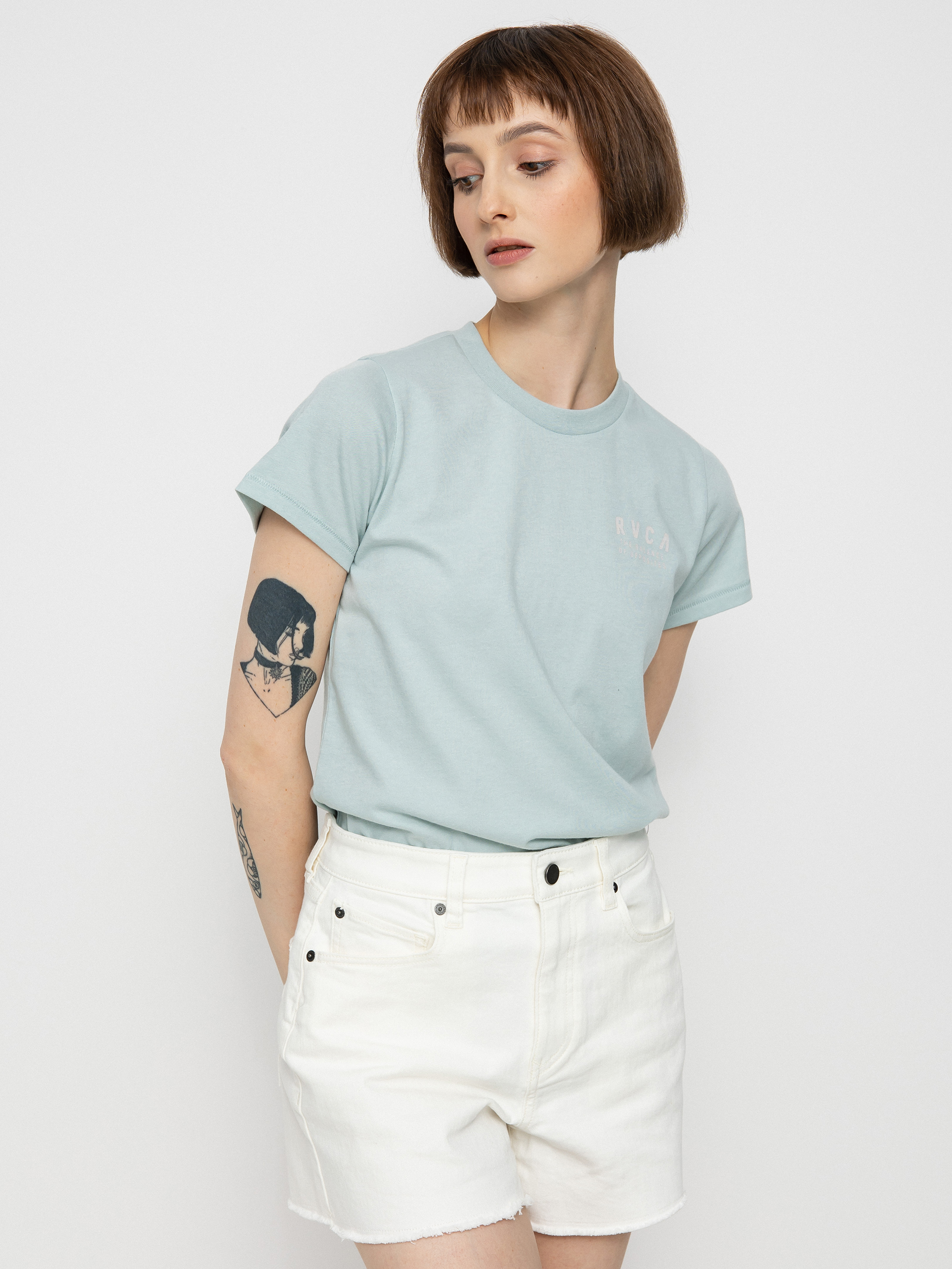 T-shirt RVCA Outpost Wmn (haze blue)