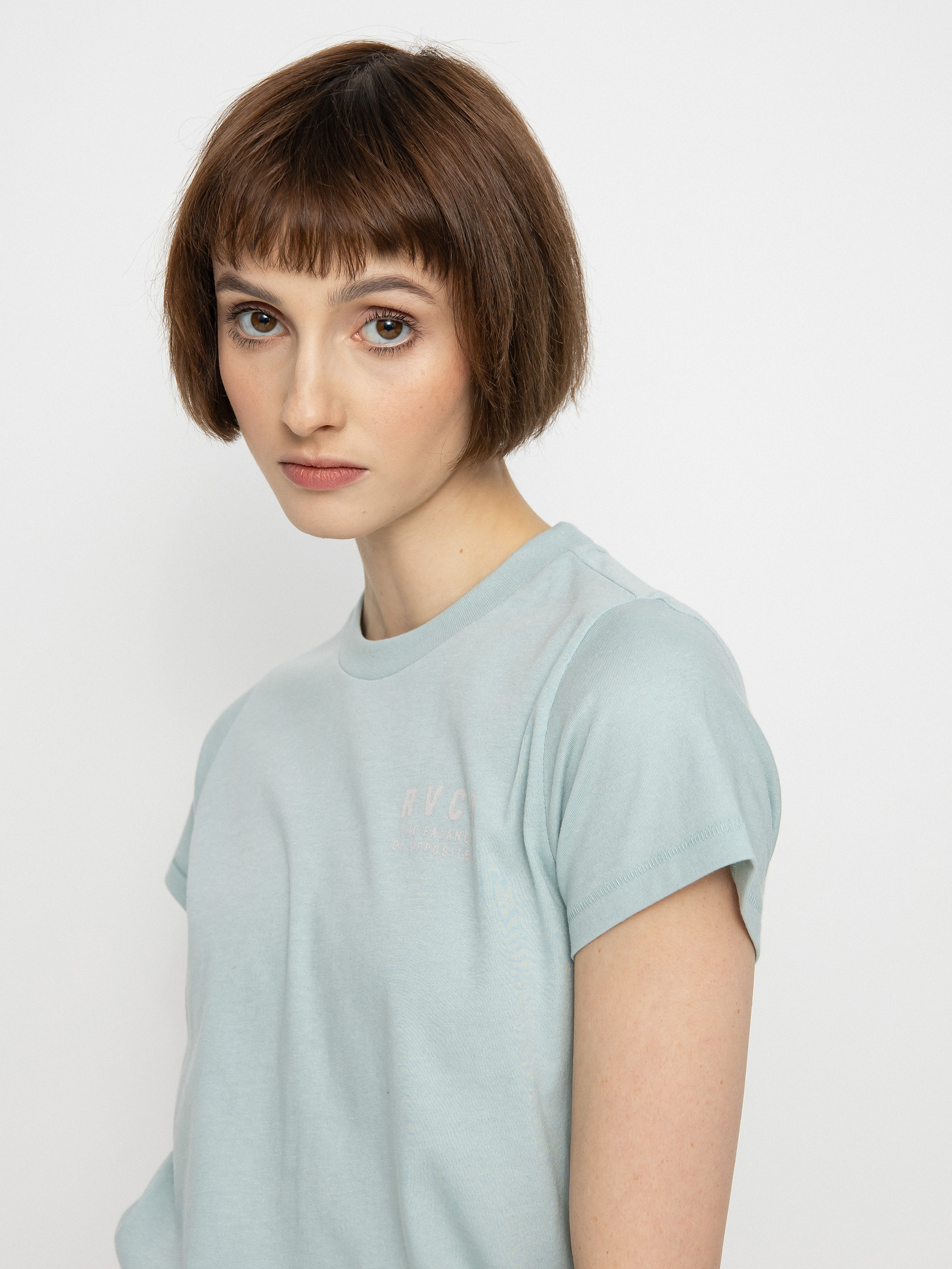 T-shirt RVCA Outpost Wmn (haze blue)