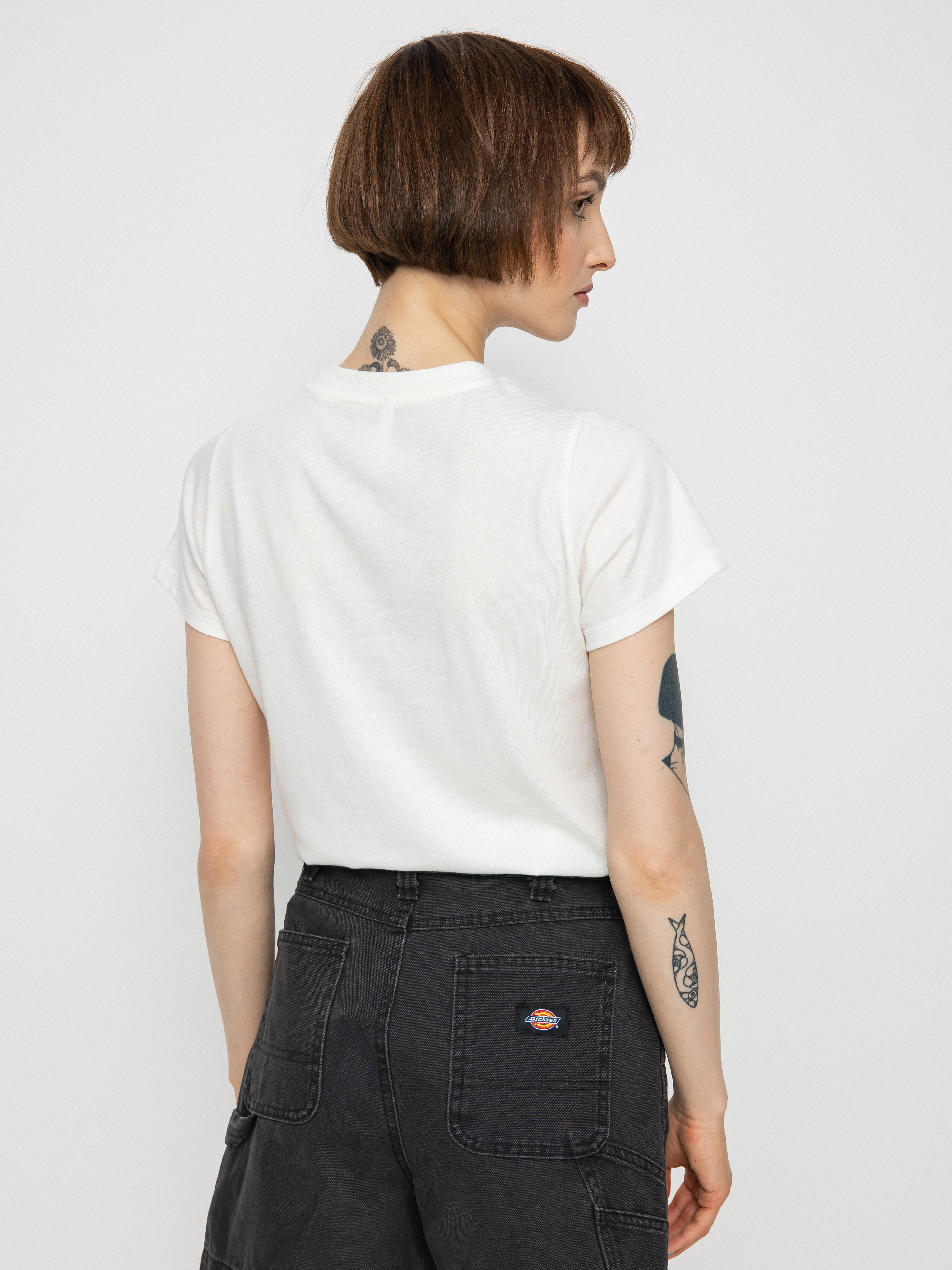 T-shirt RVCA Jjj Snake Wmn (vintage white)