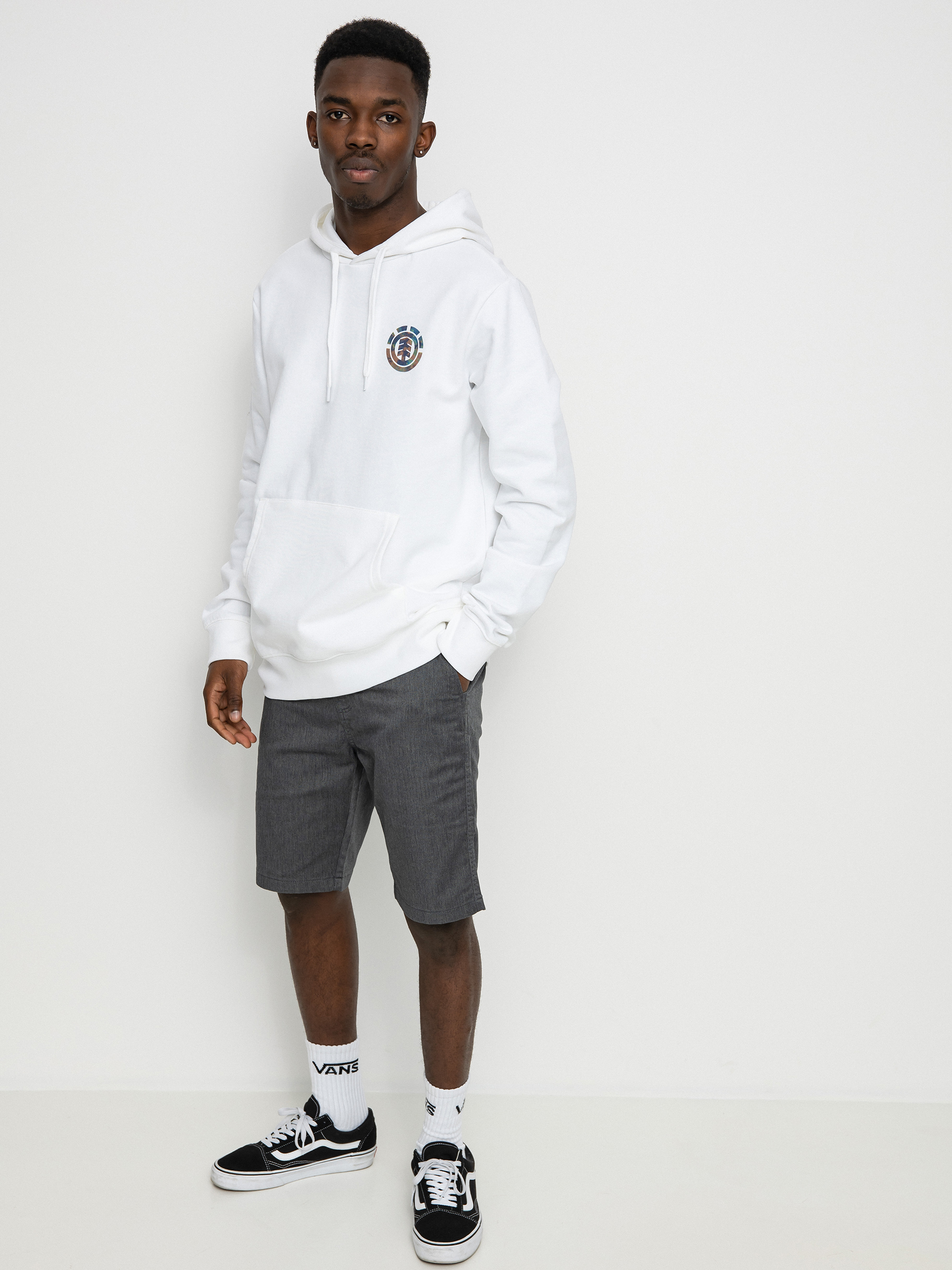 Bluza z kapturem Element Magma Icon (optic white)