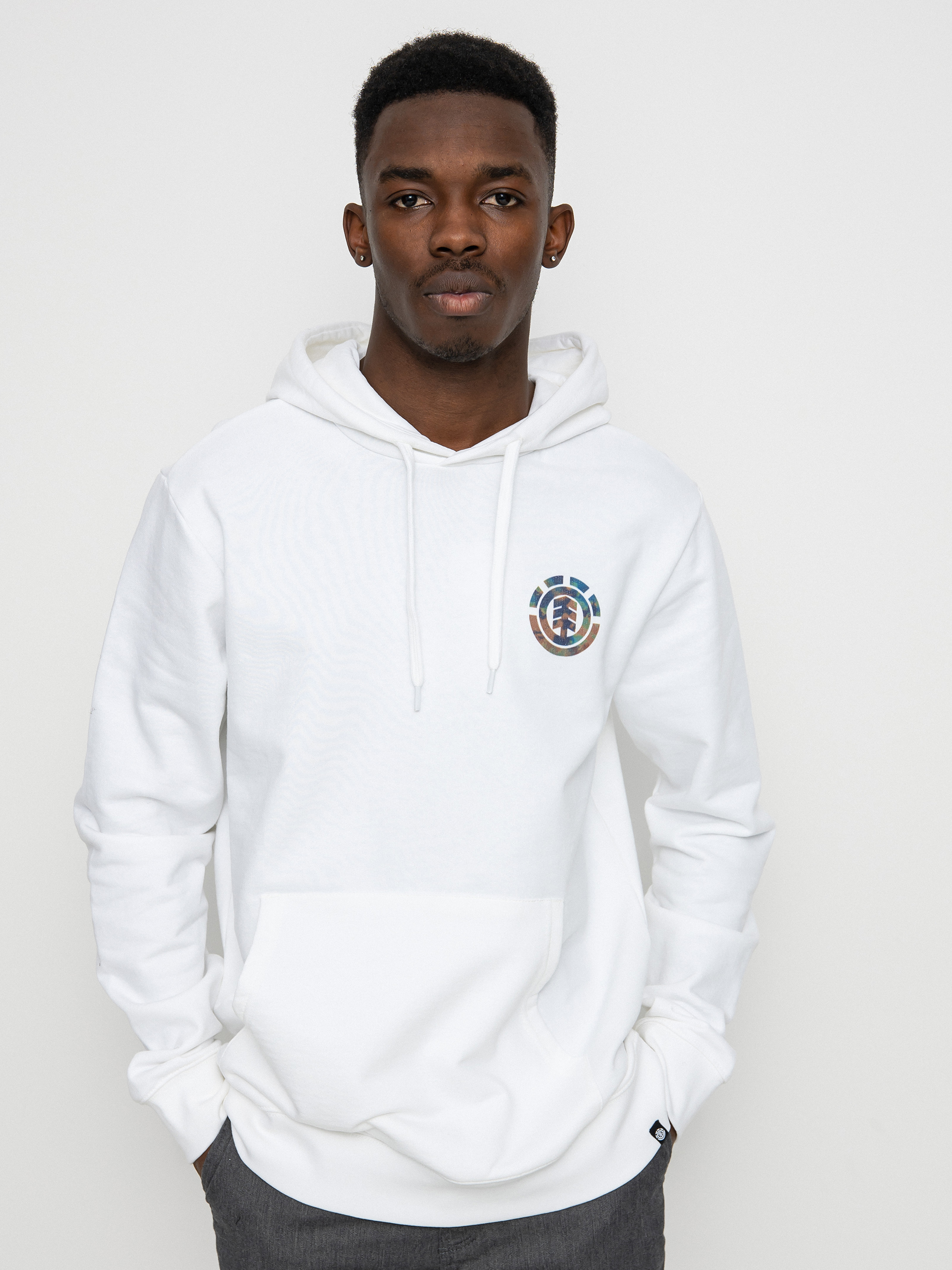 Bluza z kapturem Element Magma Icon (optic white)