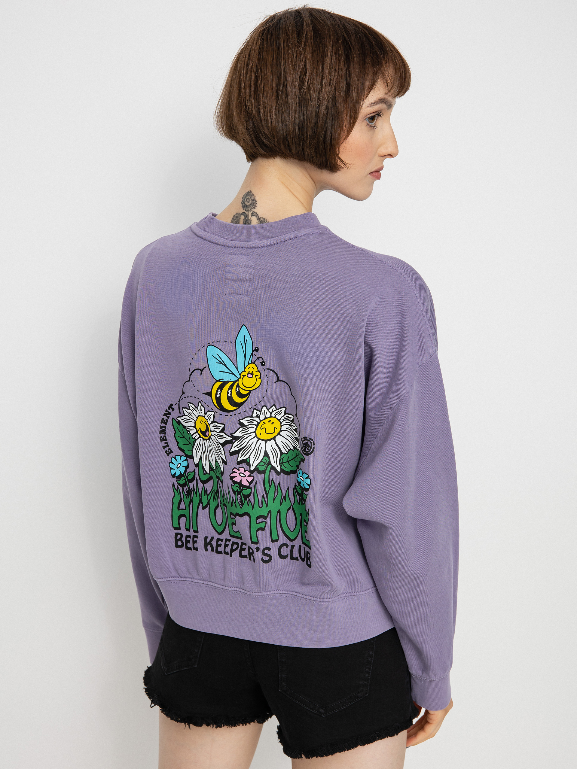 Bluza Element Hi'Ve Five Crew Wmn (daybreak)