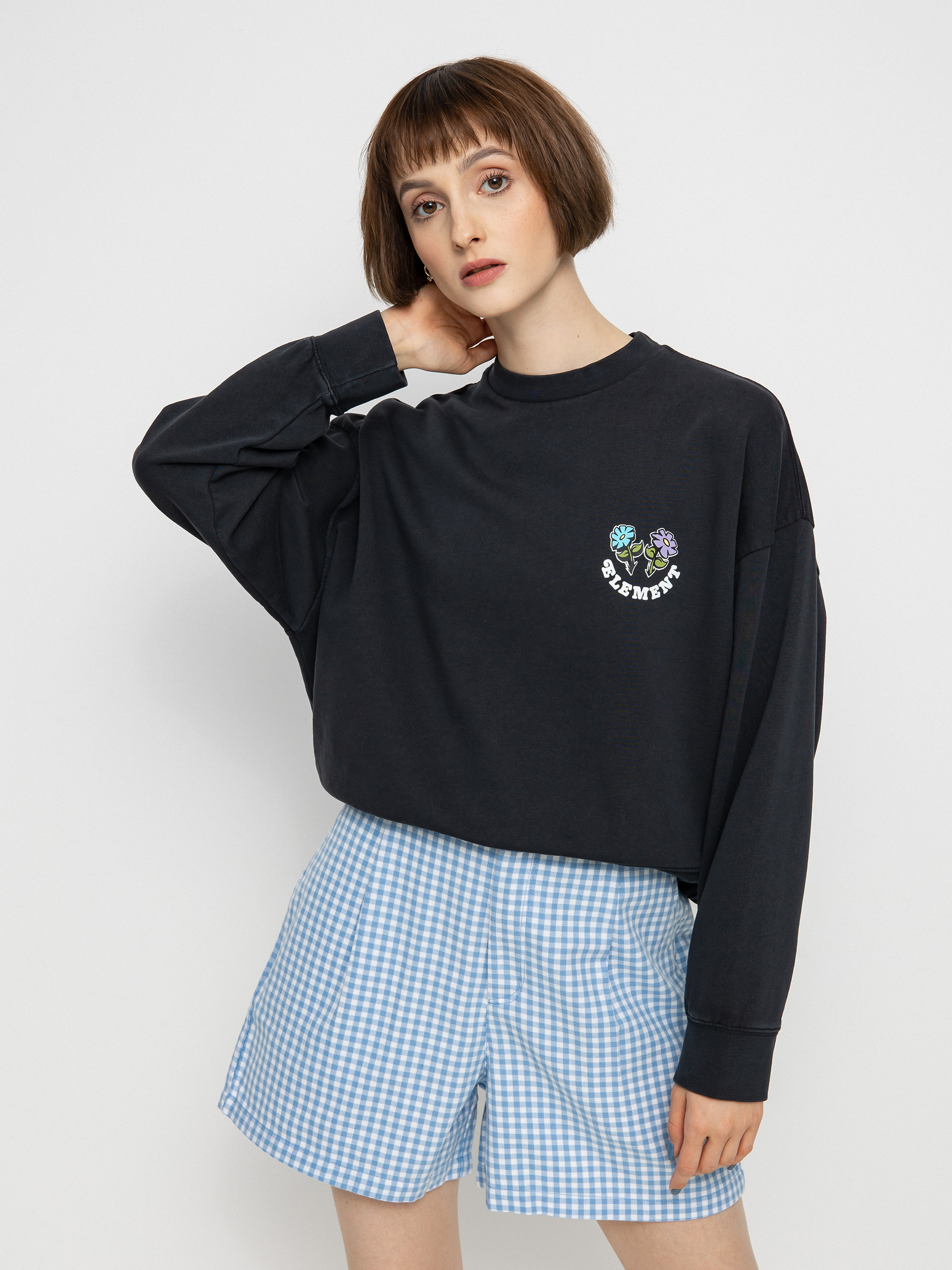 Bluza Element Hi'Ve Five Crew Wmn (flint black)