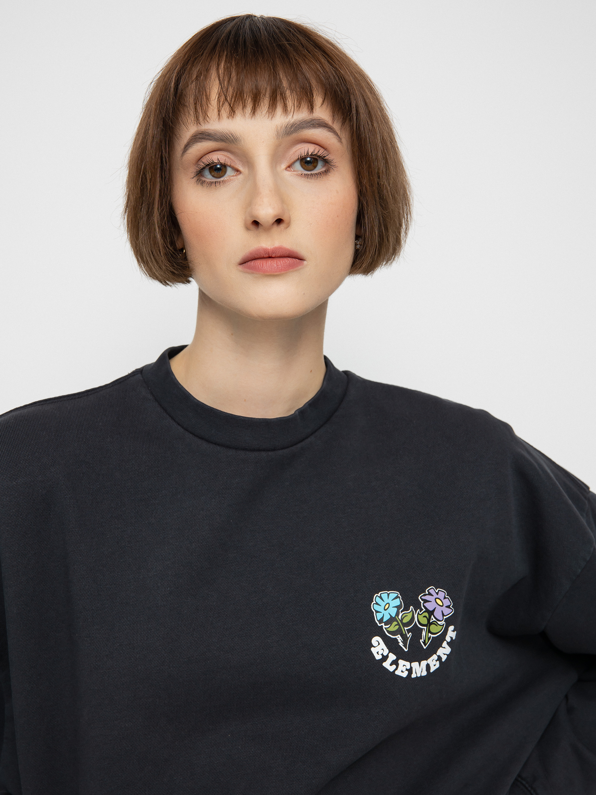 Bluza Element Hi'Ve Five Crew Wmn (flint black)