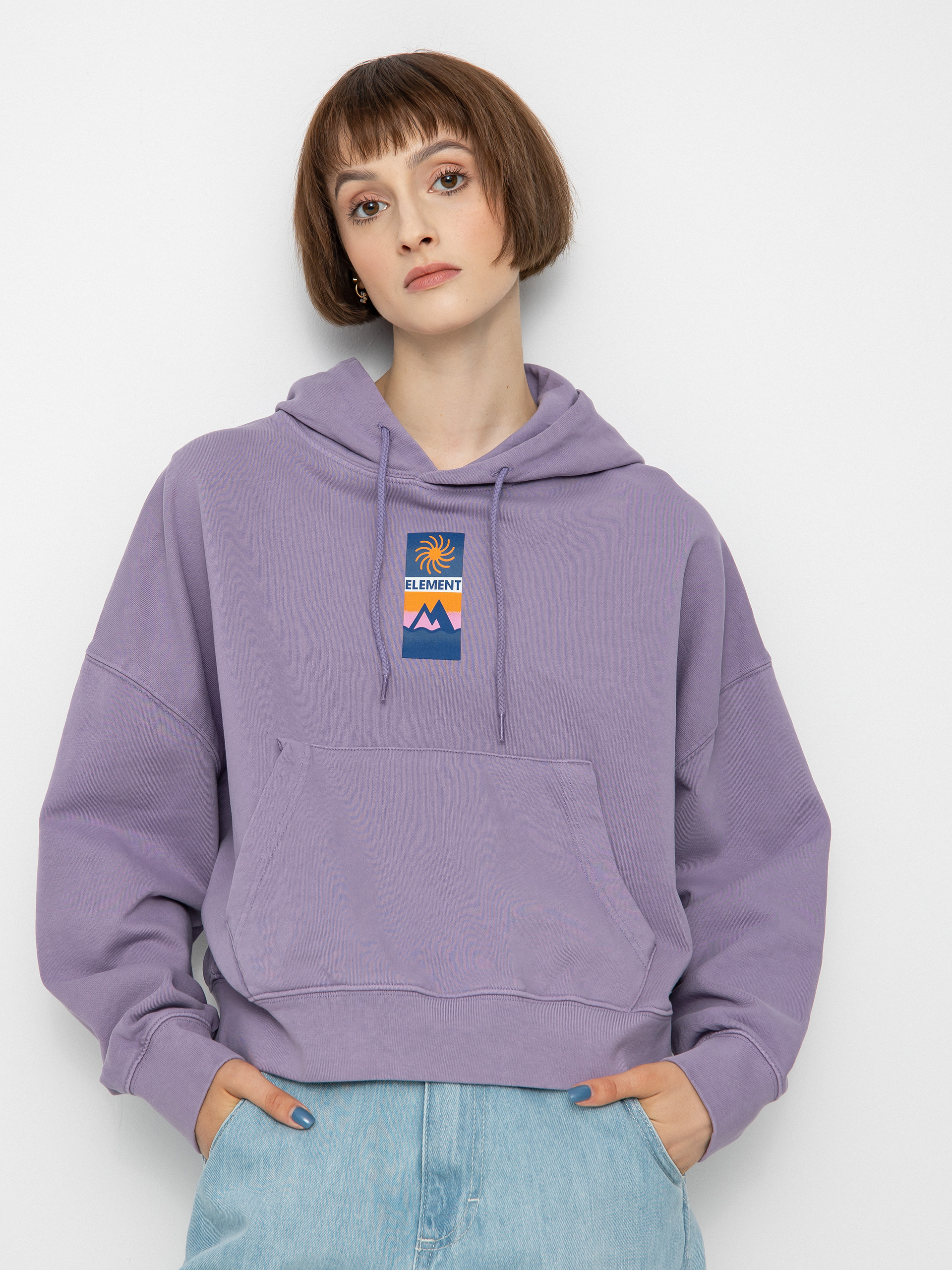 Bluza z kapturem Element Aquazen HD Wmn (daybreak)