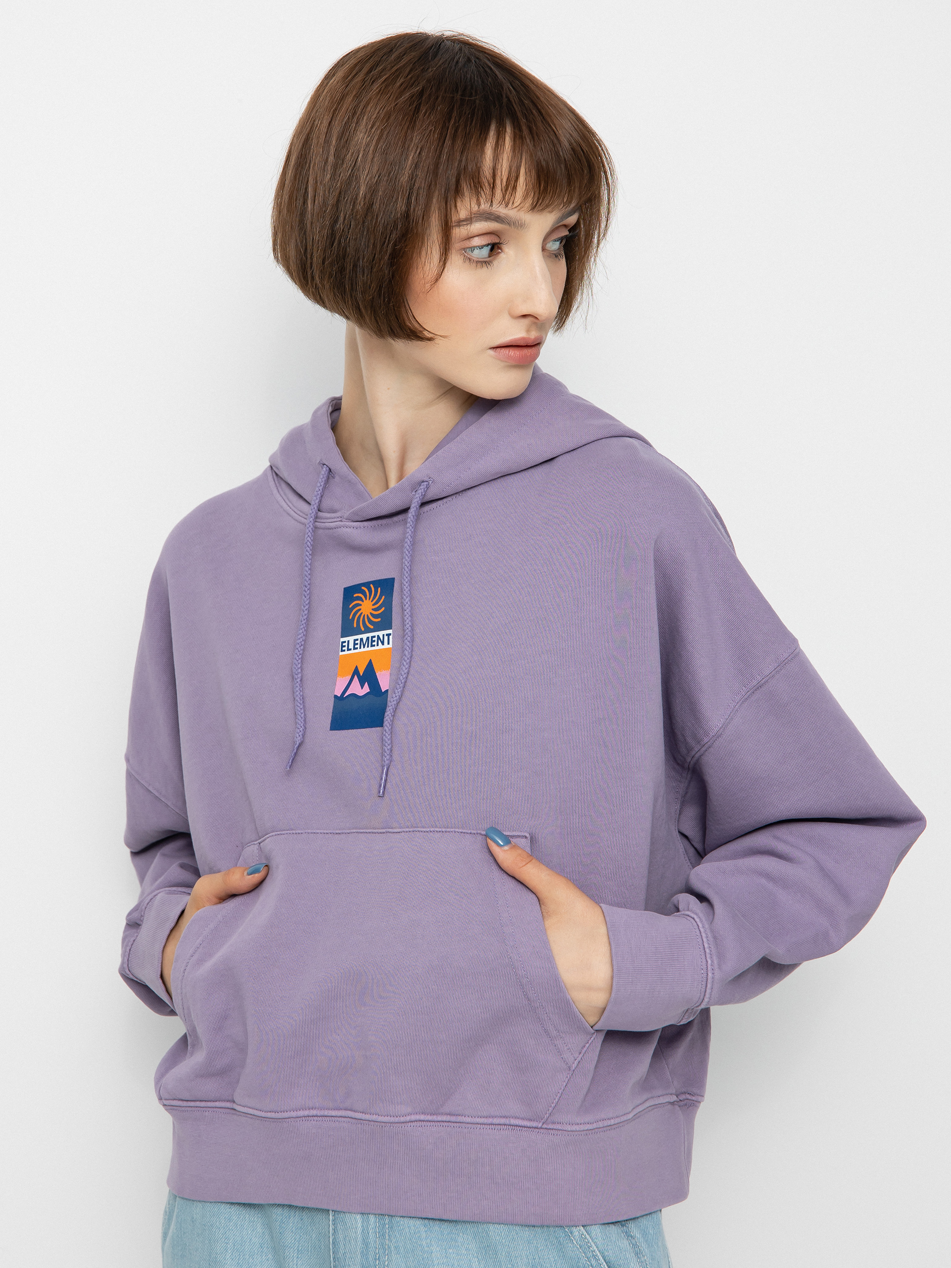 Bluza z kapturem Element Aquazen HD Wmn (daybreak)