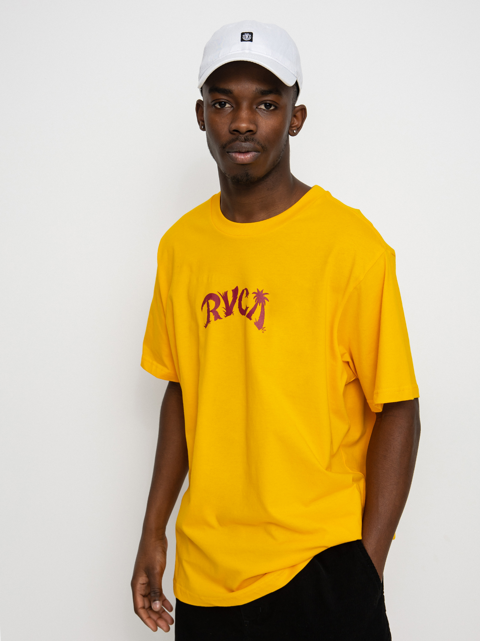 T-shirt RVCA Lost Island (marigold)