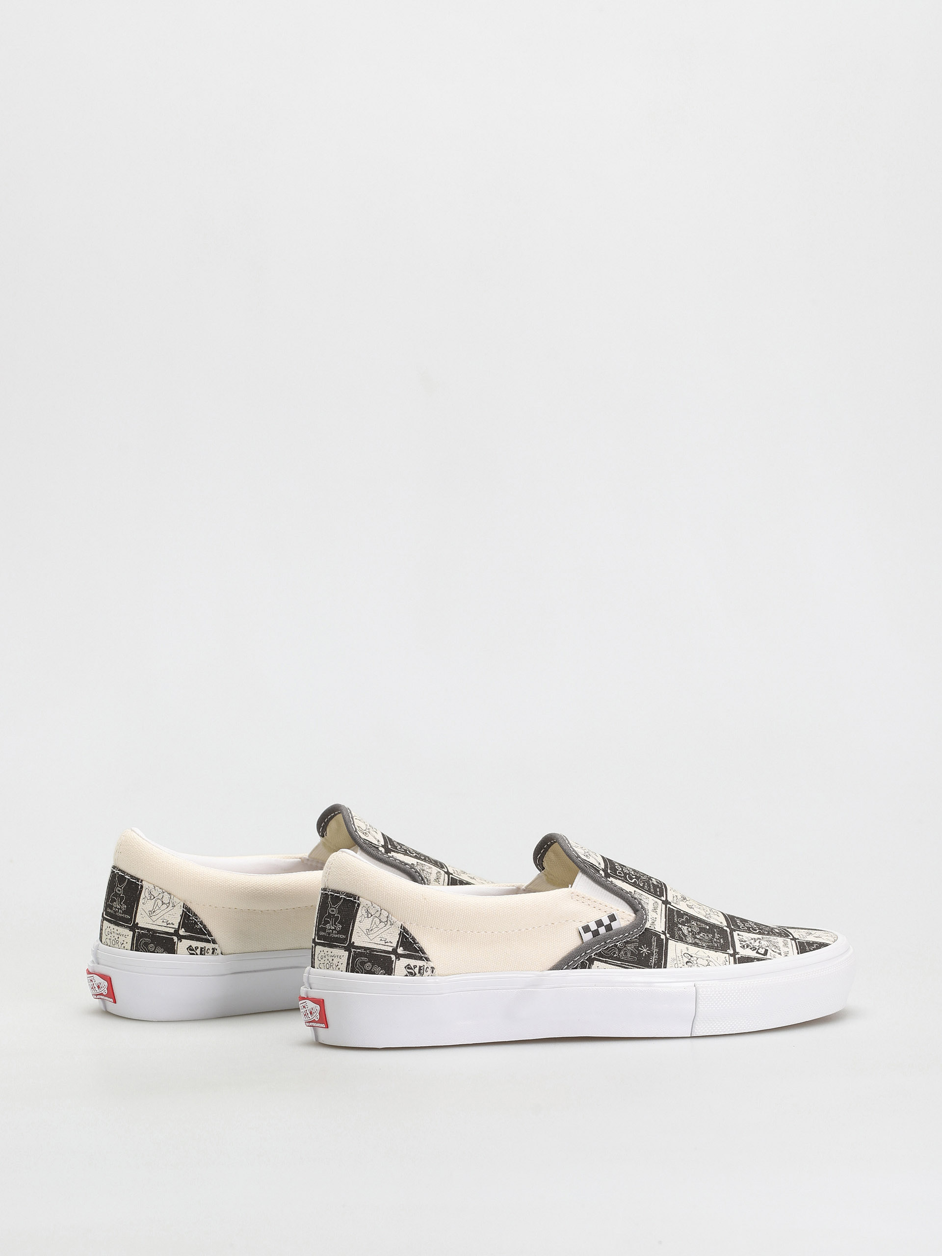 Buty Vans Skate Slip On (daniel johnston/raven)