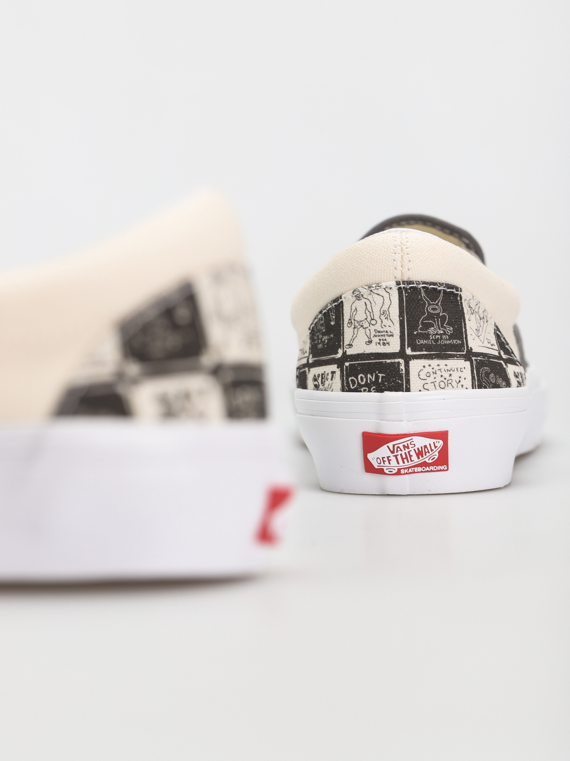 Buty Vans Skate Slip On (daniel johnston/raven)